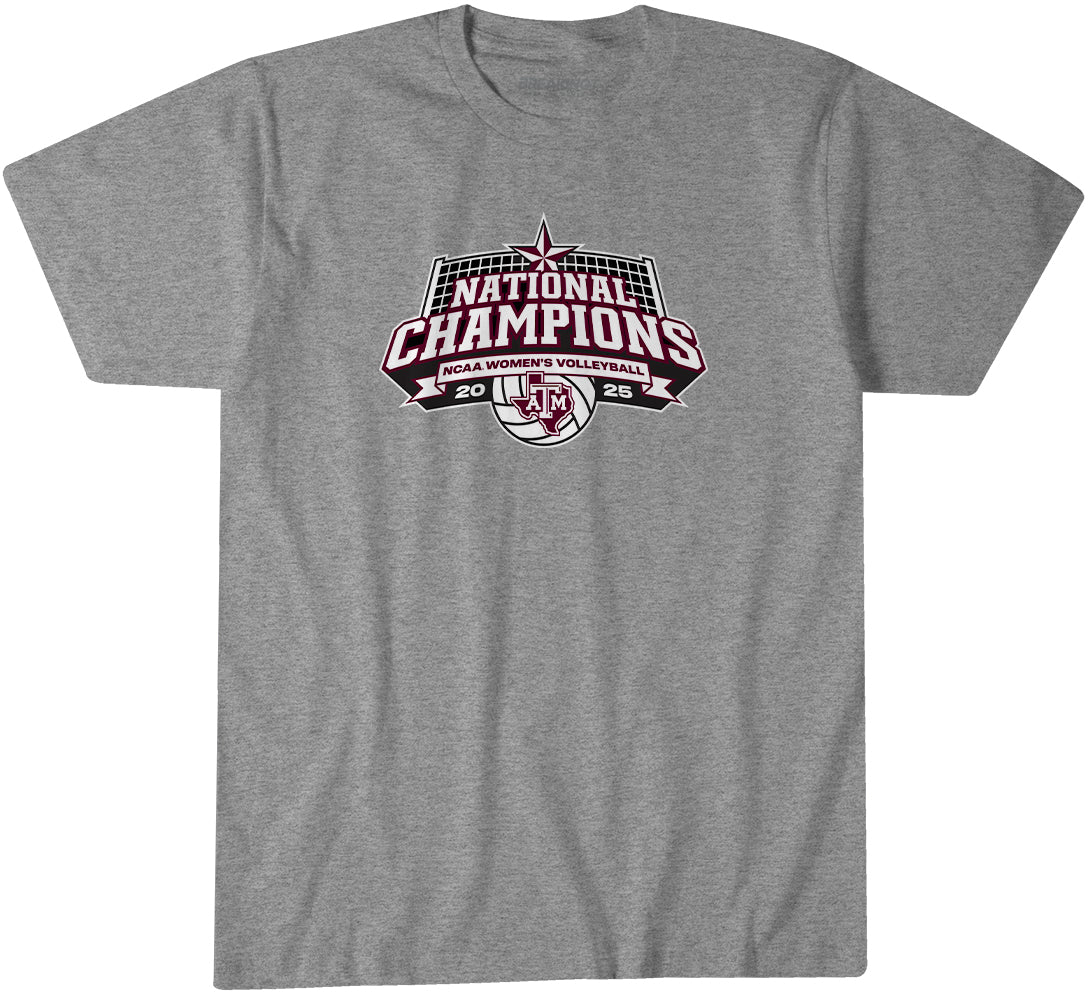 Texas A&M Volleyball: 2025 National Champions Logo 1