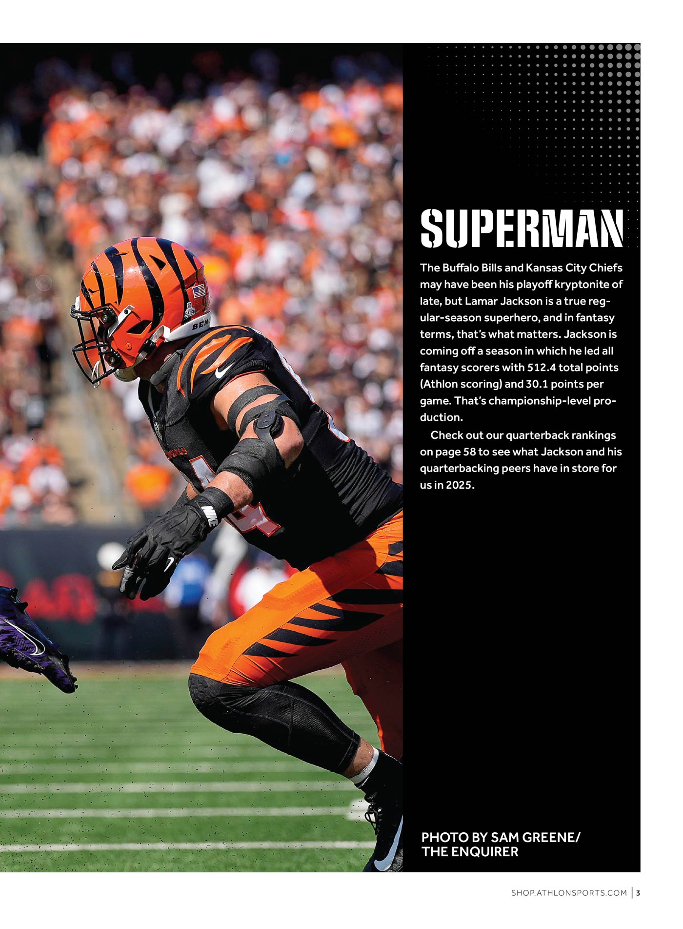 Athlon Sports - Fantasy Football 2025: 350+ Player Reports, 280 Player Big Board, League Domination, Top Picks, Cheat Sheets, Positional Rankings, Guillotine League Primer, Rookie Rankings & More! 6