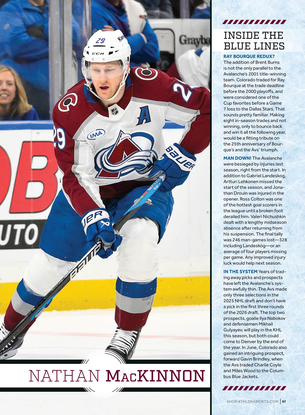 Athlon Sports - 2025-2026 National Hockey League Preview: NHL Draft Insights, PWHL Preview, Ovechkin’s Goal Record, Connor McDavid & Sam Bennett's Rising Star Potential, Winter Olympics Prep & More! 7