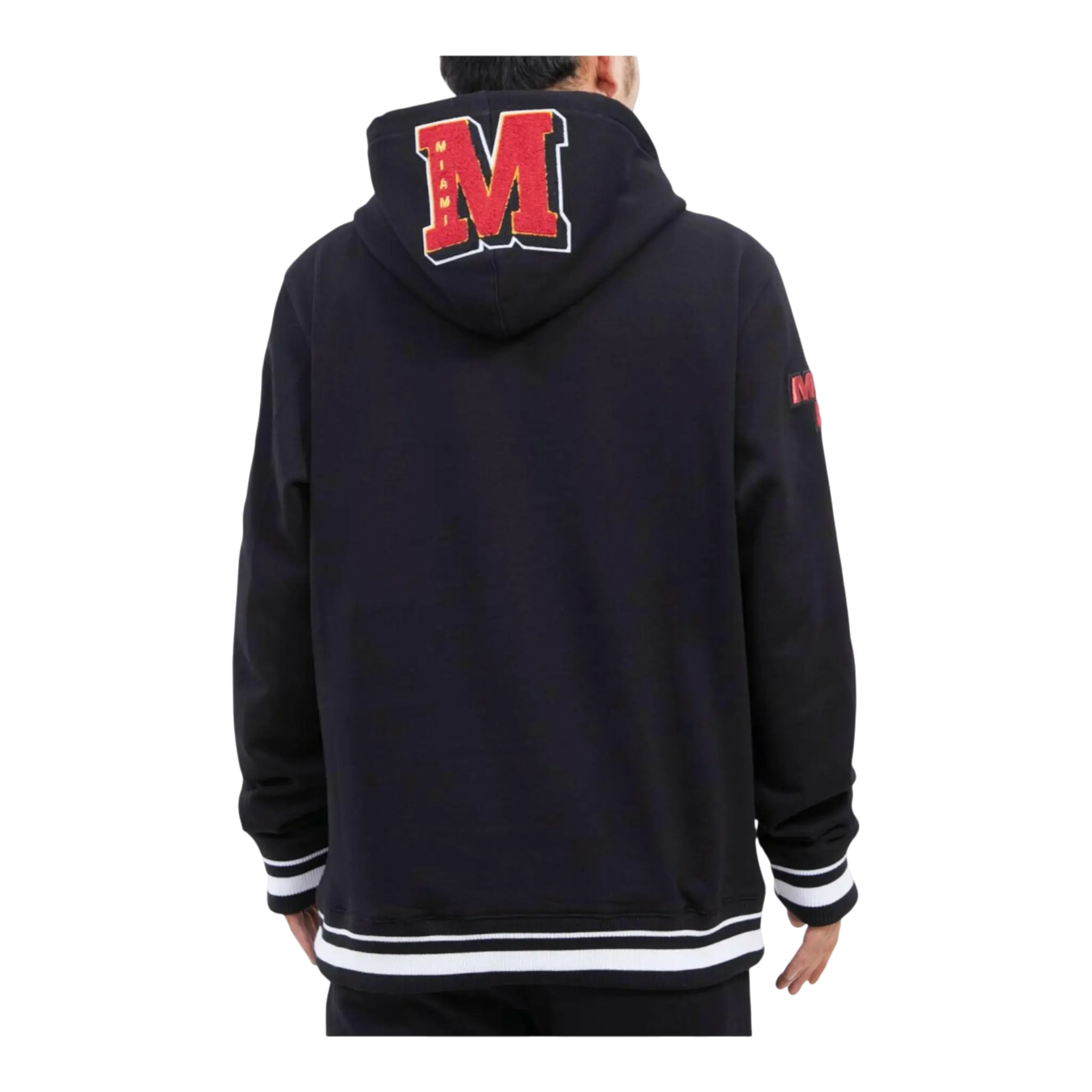 Pro Standard NBA Miami Heat Mash Up Logo P/O Men's Hoodie 2