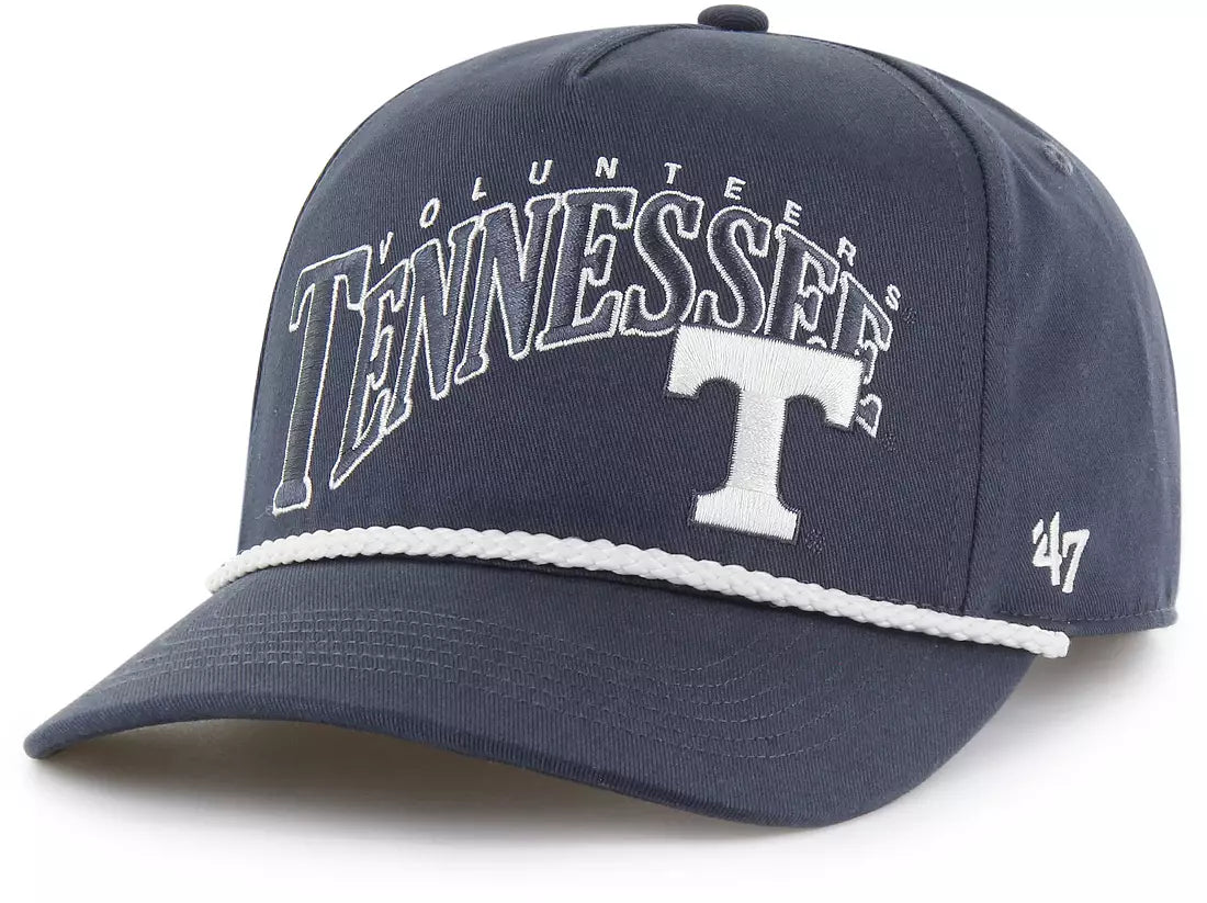 Tennessee Volunteers - Vintage Navy Wave Rope Option 47 Brand, Hat 1