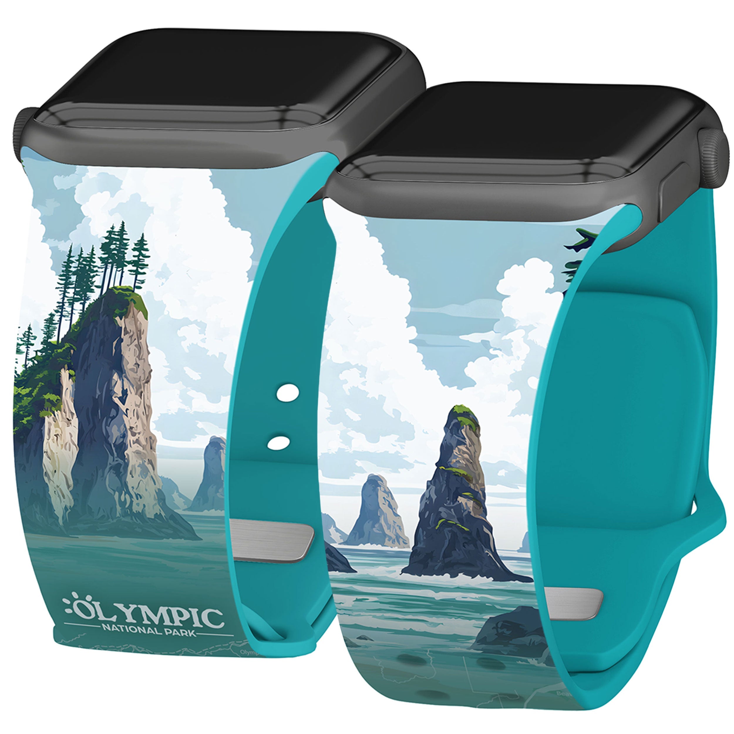 National Parks Olympic HD Apple Watch Band 1