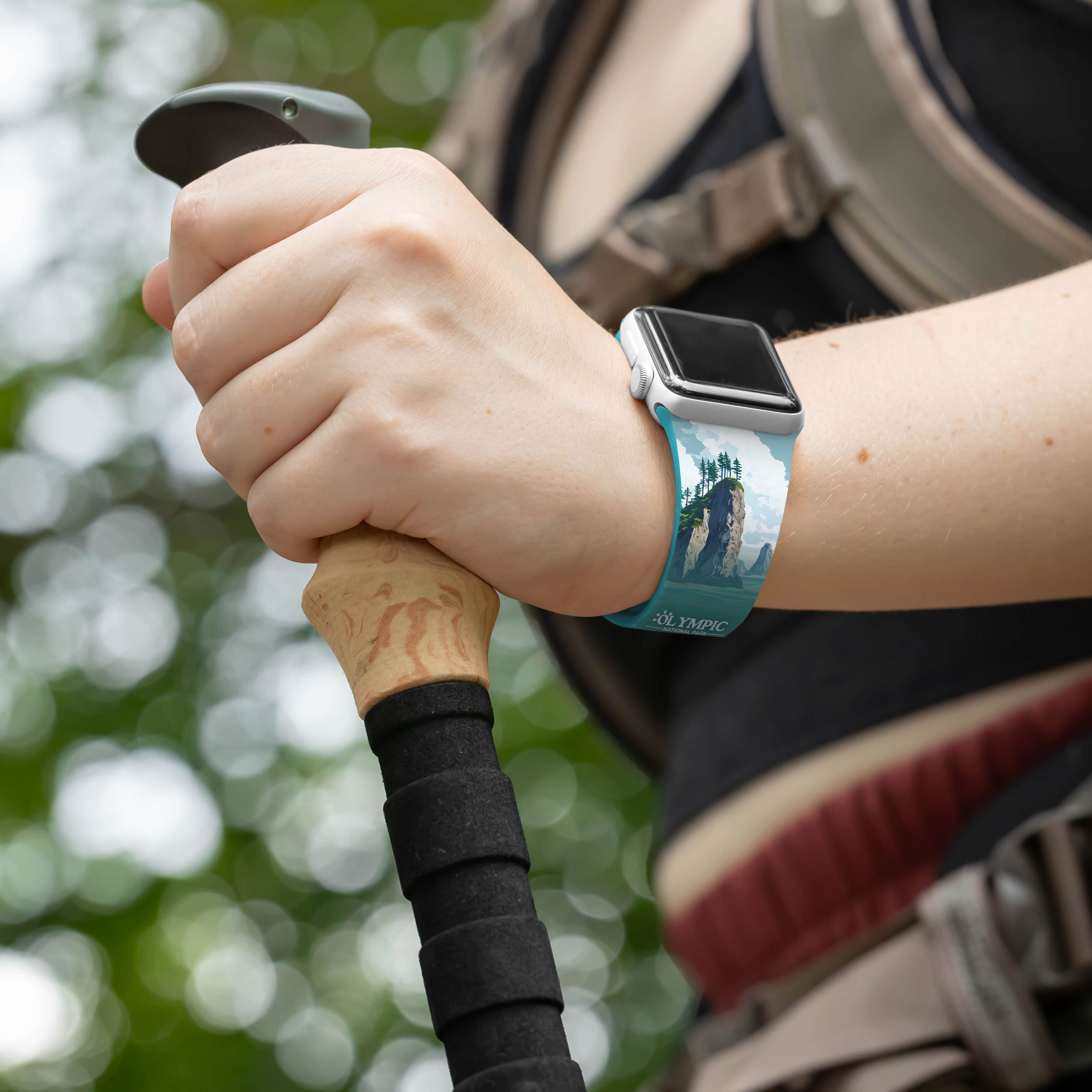 National Parks Olympic HD Apple Watch Band 3