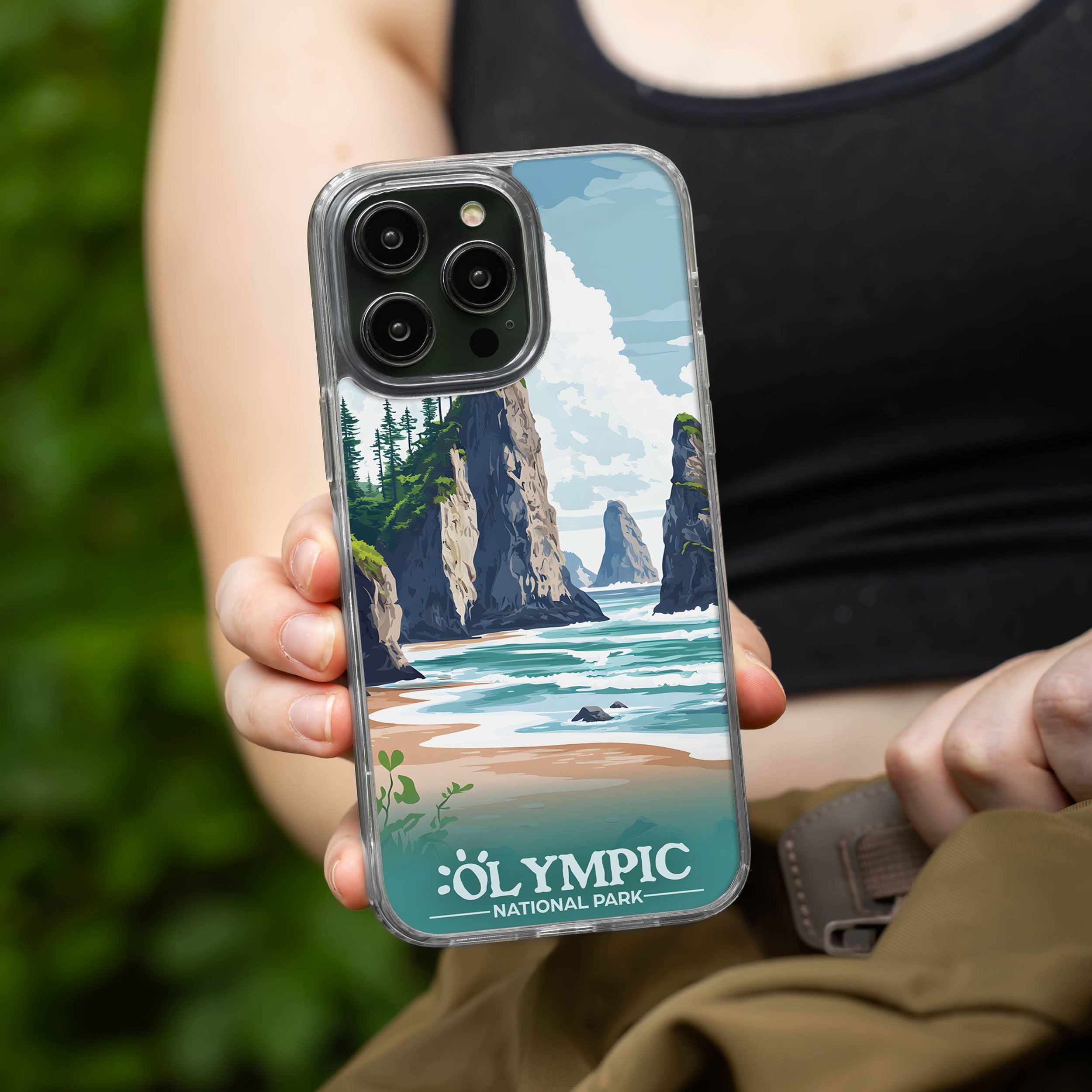 National Parks Olympic HD Apple iPhone 13 Series Mag-Safe Phone Case 3