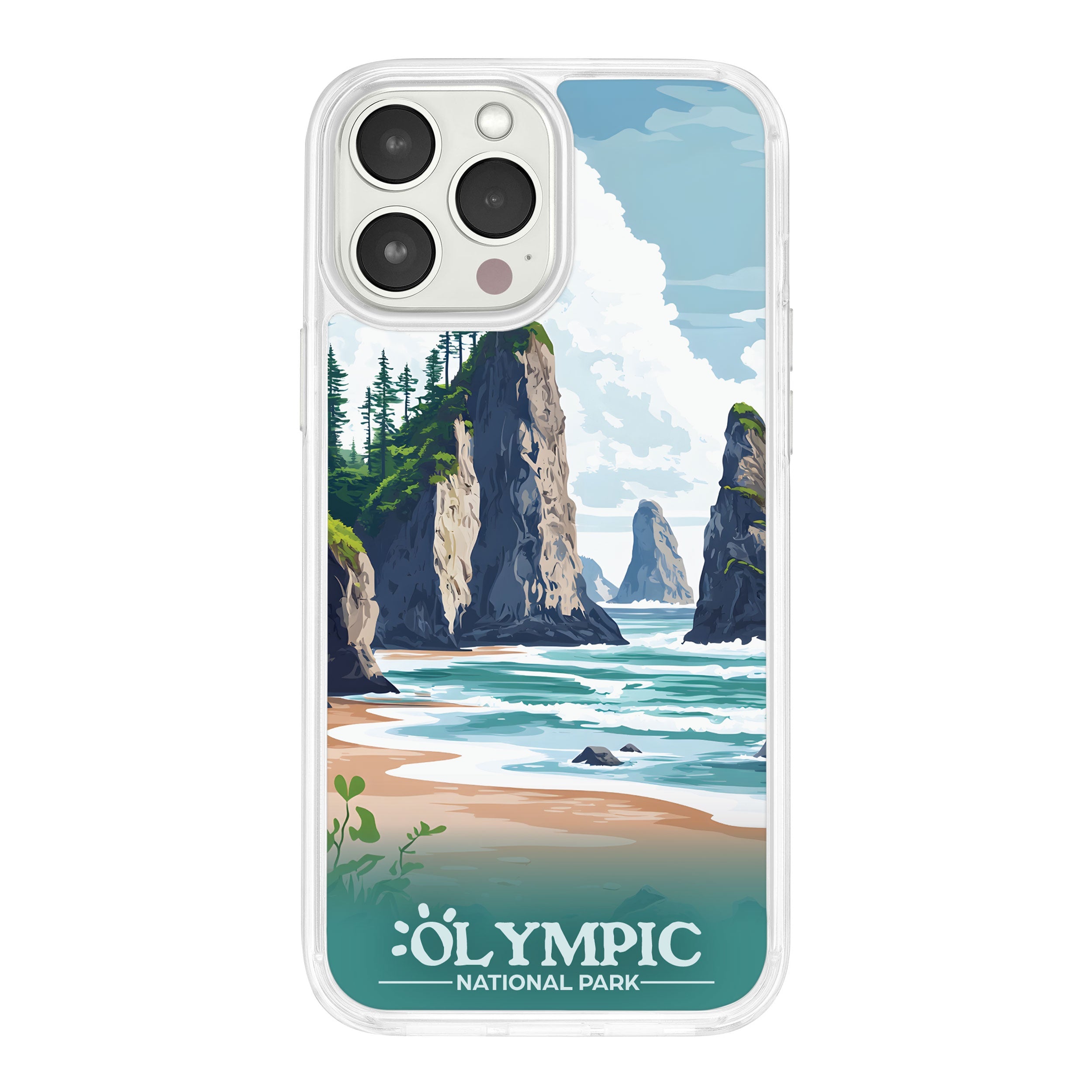 National Parks Olympic HD Apple iPhone 11 Series Phone Case 1