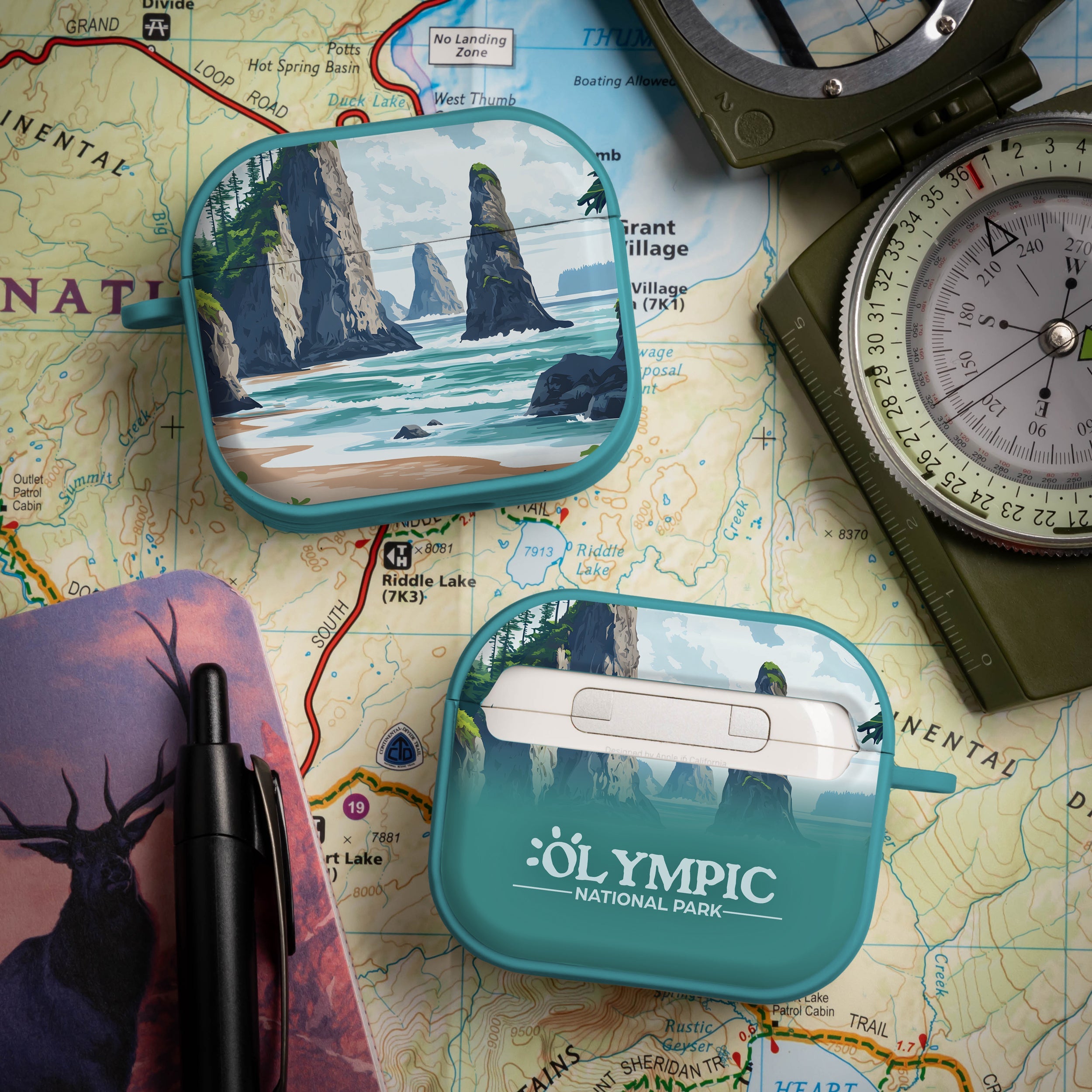 National Parks Olympic HDX Apple Airpods Gen 3 Case Cover 2