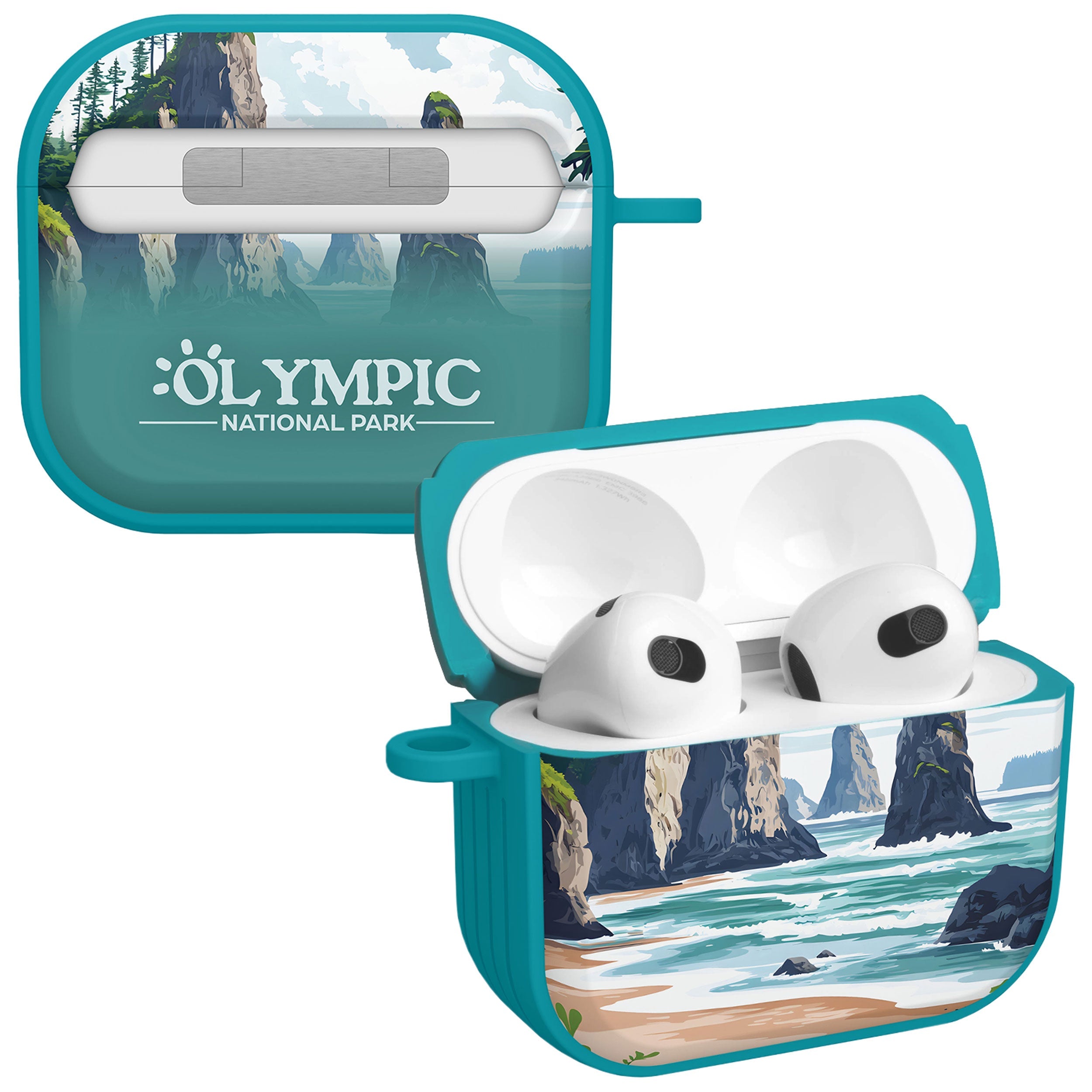 National Parks Olympic HDX Apple Airpods Gen 3 Case Cover 1