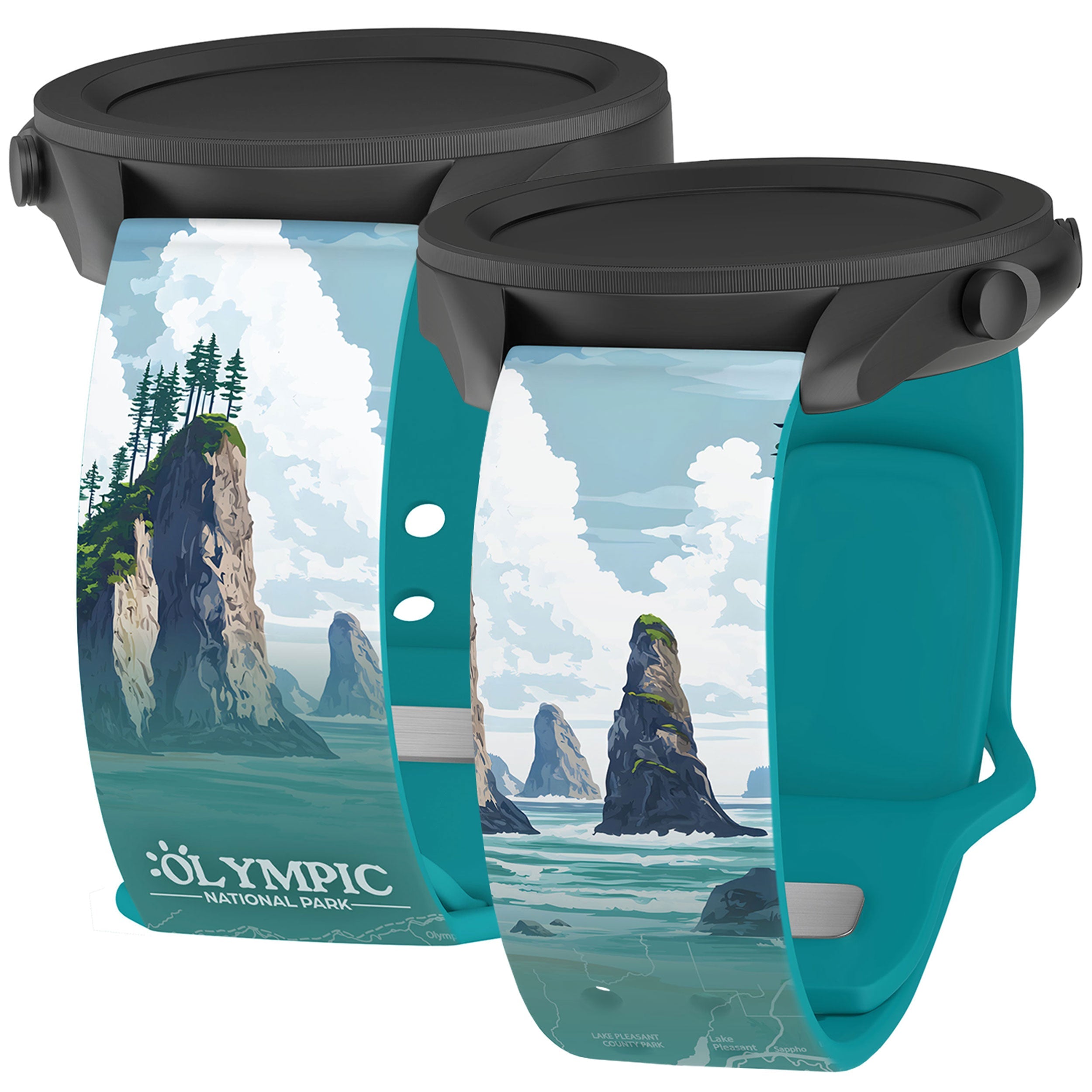National Parks Olympic HD  Watchband for Samsung, Garmin, Fossil, and More | Affinity Bands 1