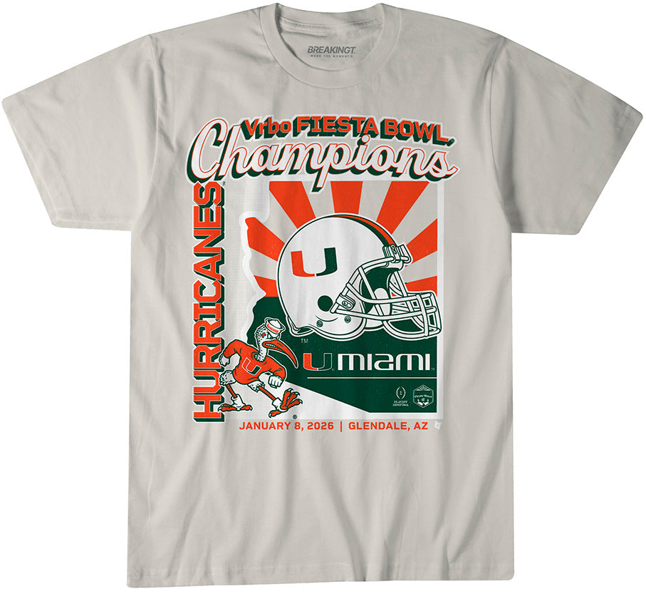 Miami Football: CFP Fiesta Bowl Champions 1