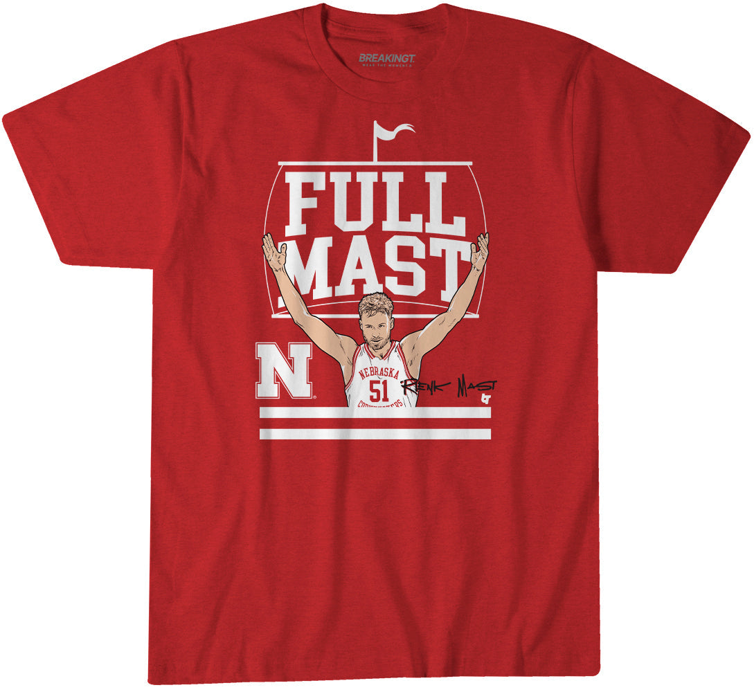 Nebraska Basketball: Rienk Mast Full Mast 1
