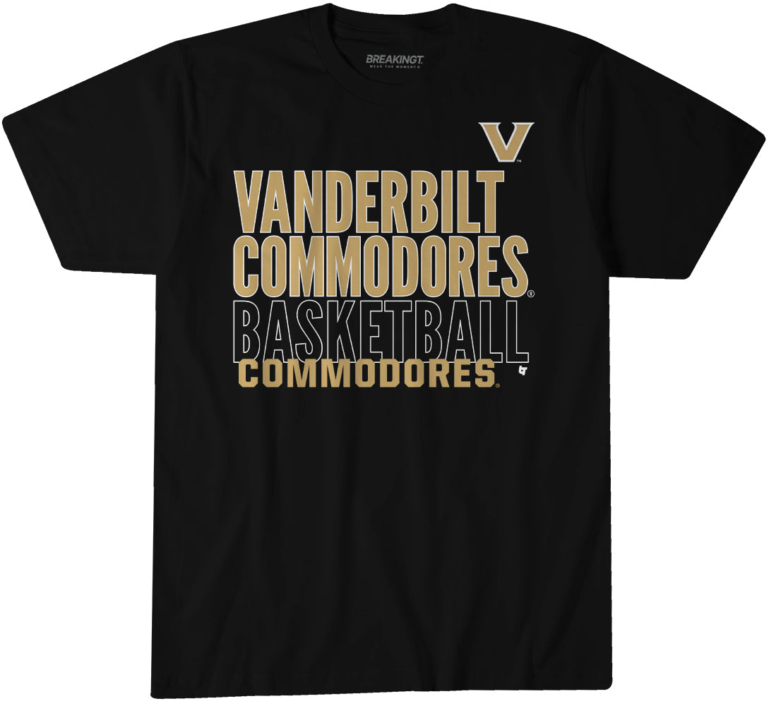Vanderbilt Basketball: Text Logo Overlay 1