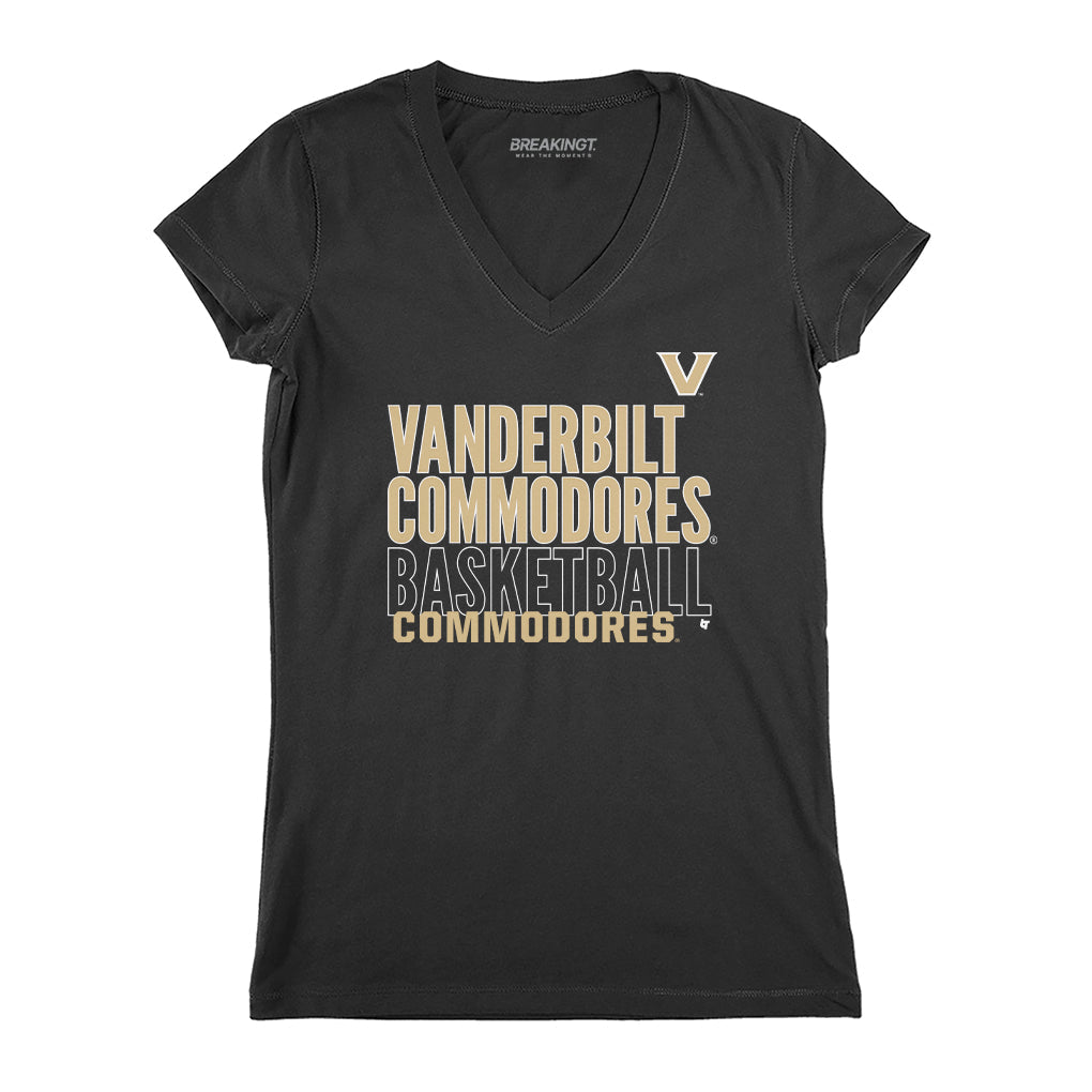 Vanderbilt Basketball: Text Logo Overlay 3