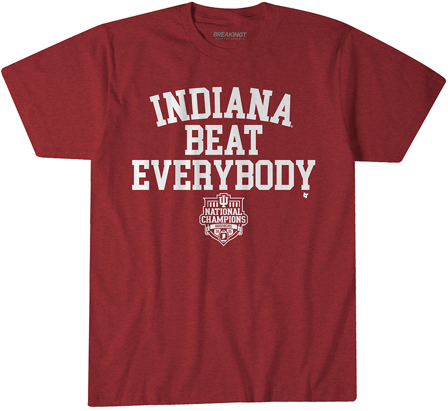 Indiana Football: Indiana Beat Everybody 2025 CFP National Champions 1