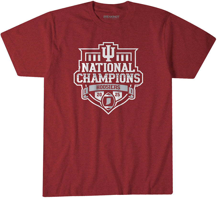 Indiana Football: 2025 CFP National Champions Logo 1