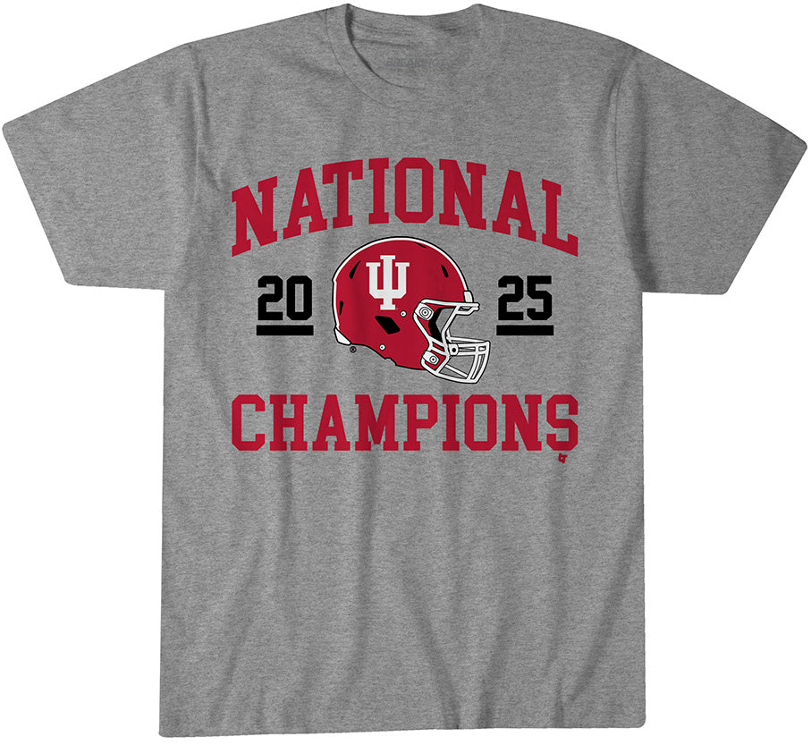 Indiana Football: 2025 CFP National Champions Helmet 1