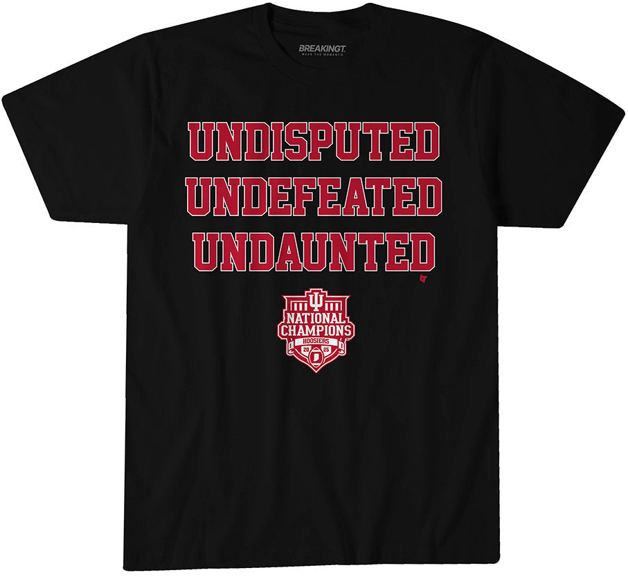 Indiana Football: Undisputed Undefeated Undaunted National Champs 1