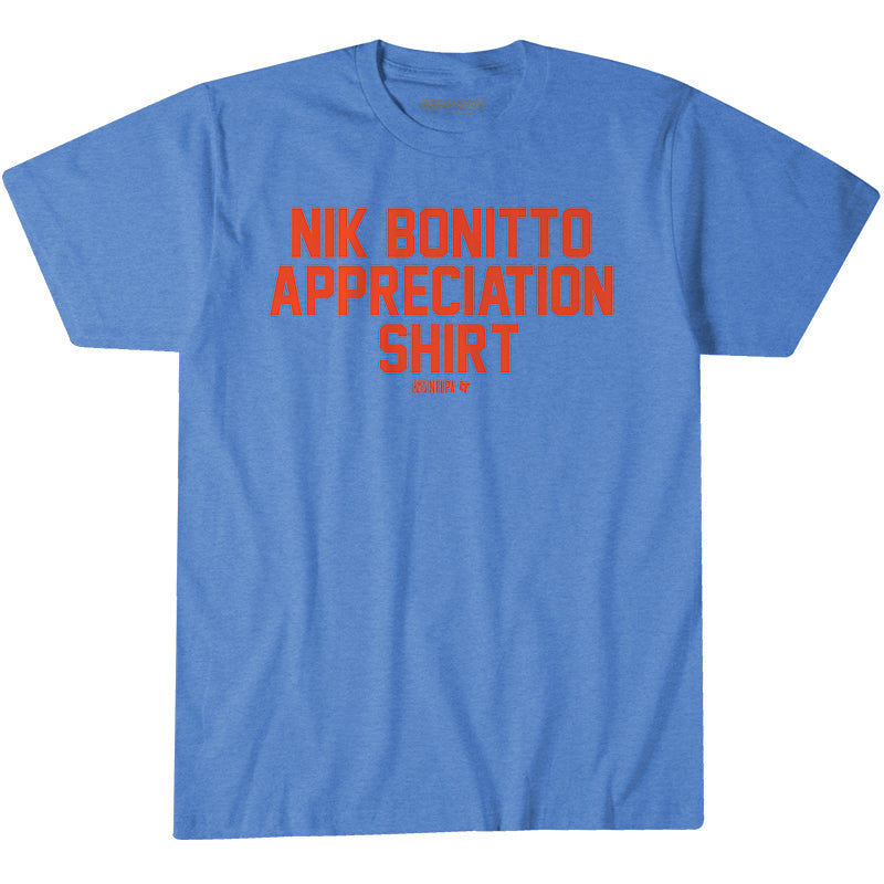 Nik Bonitto Appreciation Shirt 1