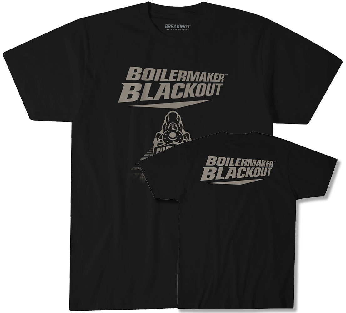 Purdue Basketball: Boilermaker Blackout Front & Back 1