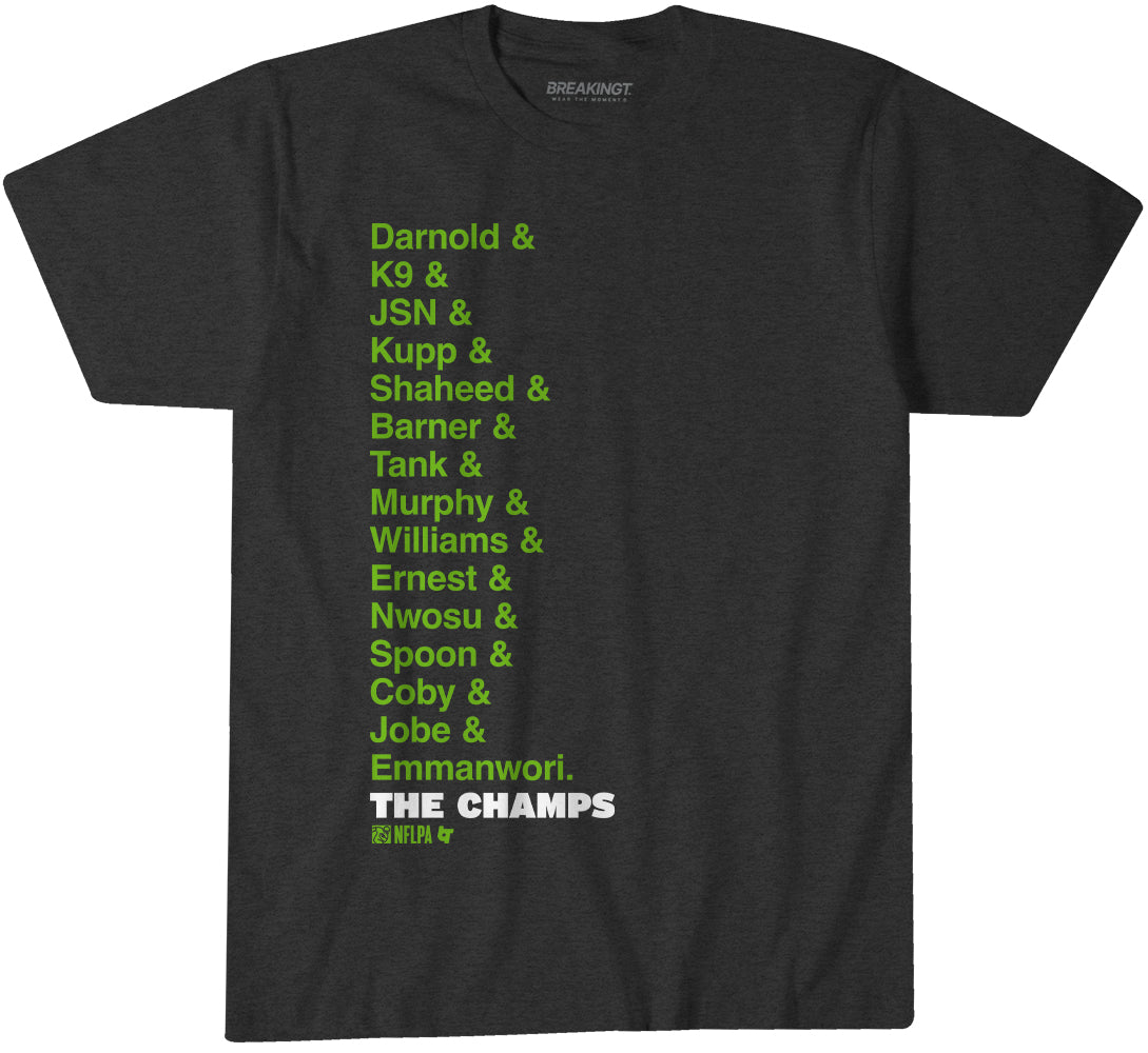 Seattle Football: Champs List 1