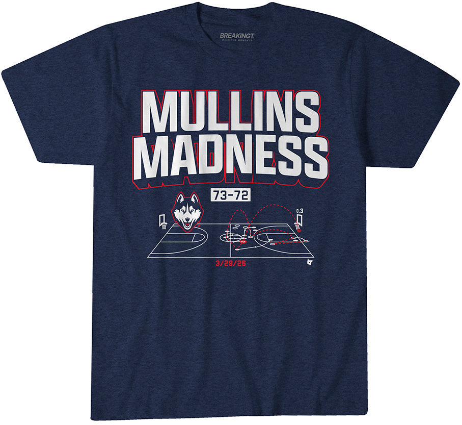 UConn Basketball: Braylon Mullins Madness Shot Diagram 1