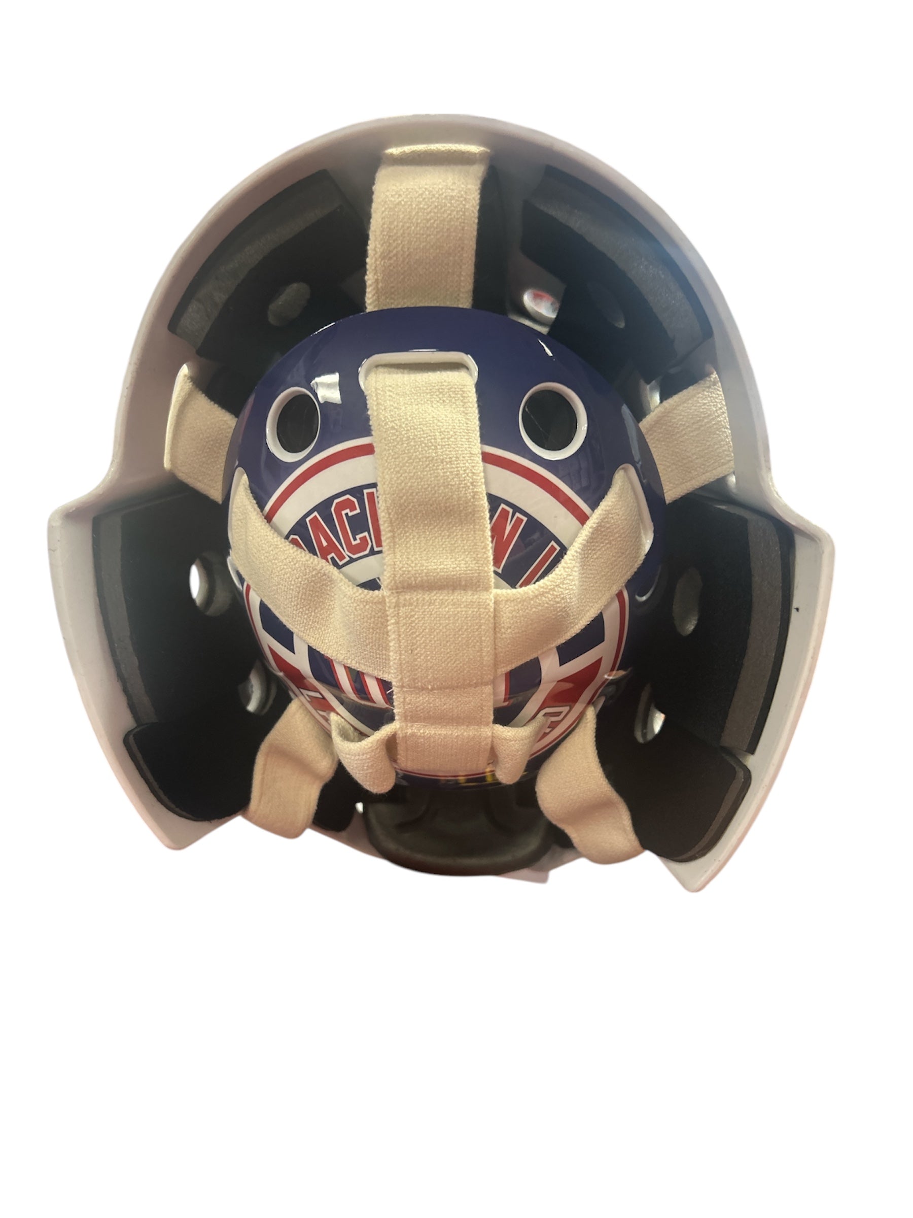 USA Hockey Miracle on Ice 1980 Gold Full Size Goalie Mask 4