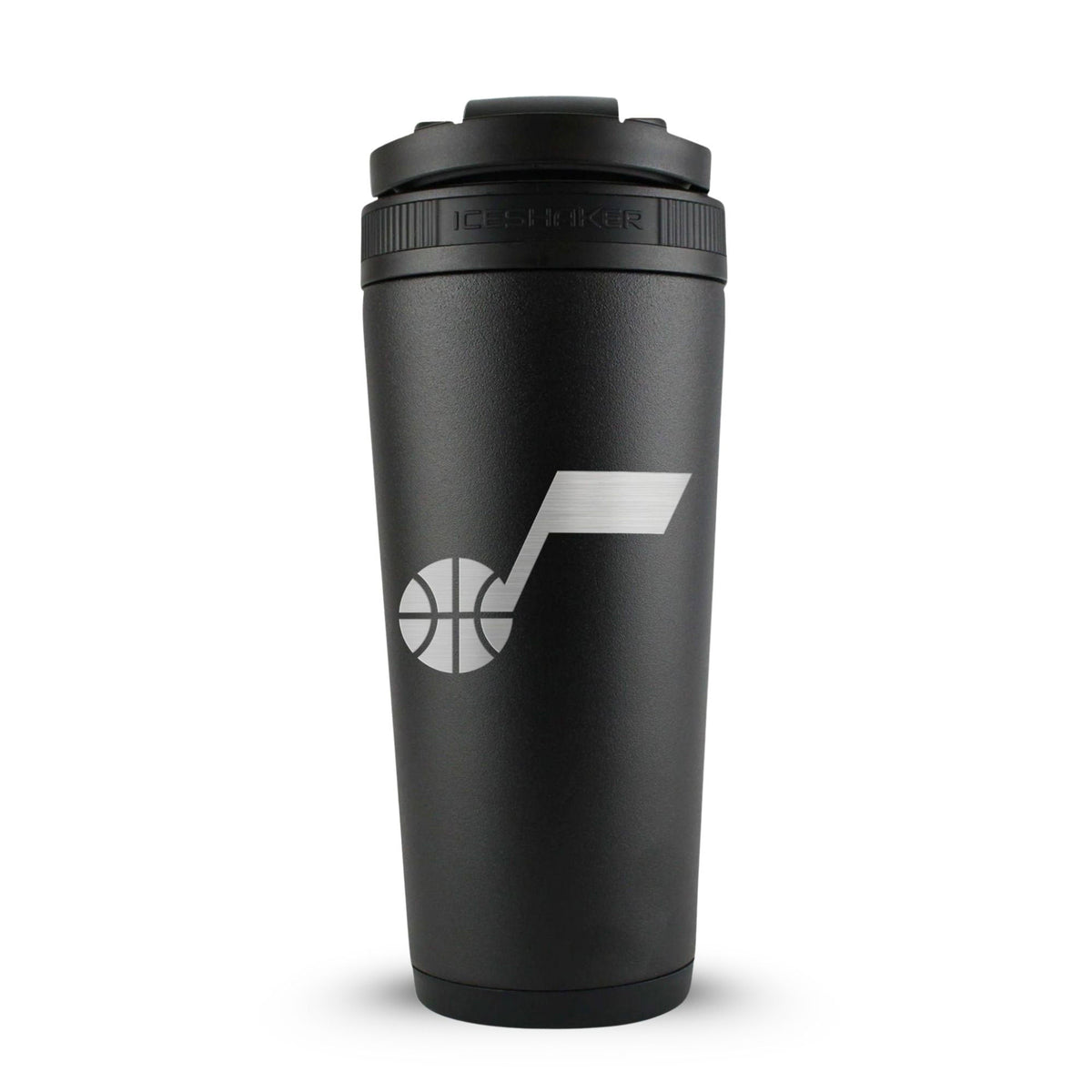 Officially Licensed Utah Jazz 26oz Ice Shaker - Black 1