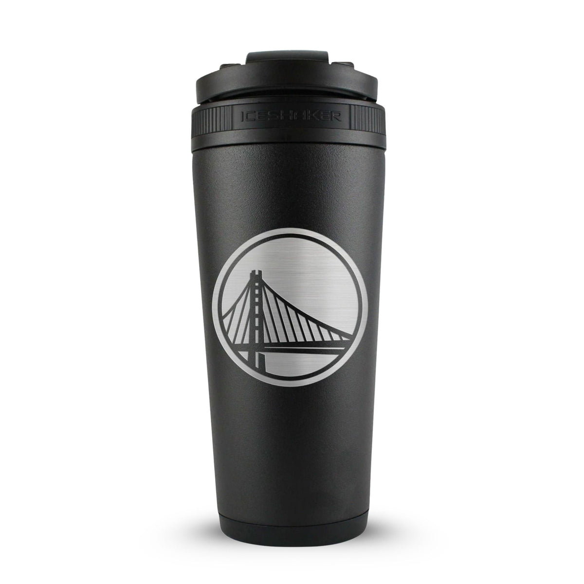 Officially Licensed Golden State Warriors 26oz Ice Shaker - Black 1