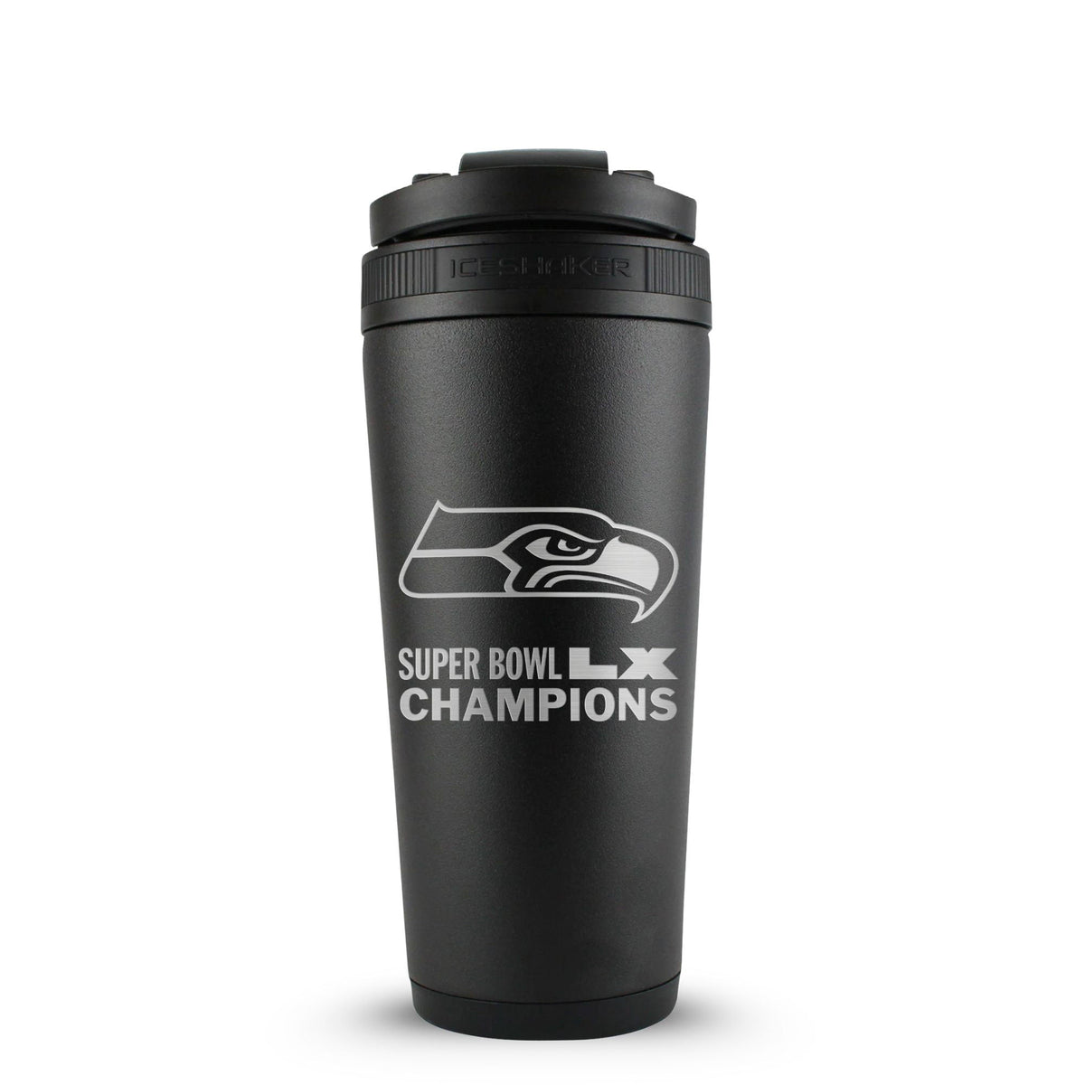 Seattle Seahawks Superbowl LX Champions 26oz Ice Shaker 1