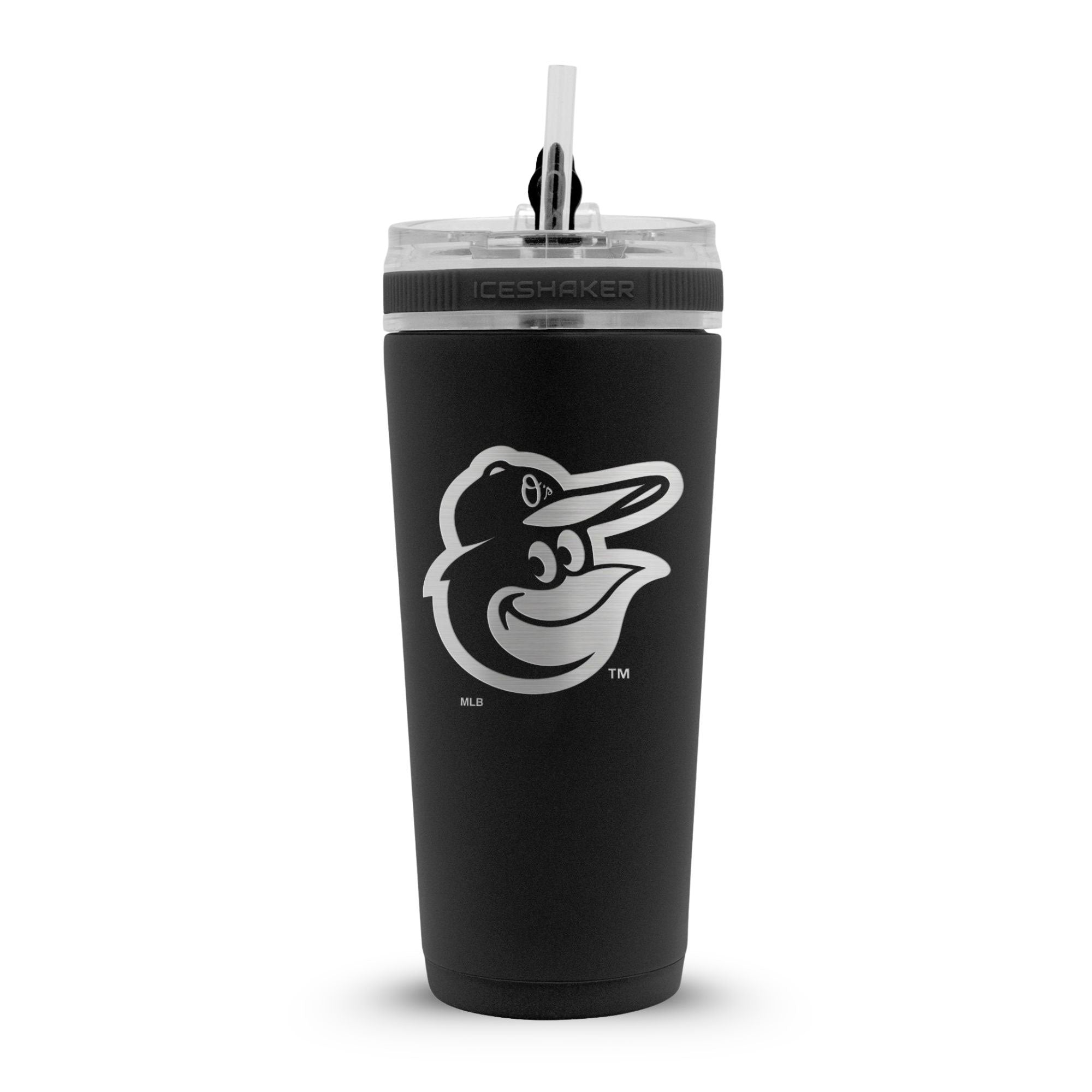 Officially Licensed Baltimore Orioles 26oz Flex Bottle | Ice Shaker