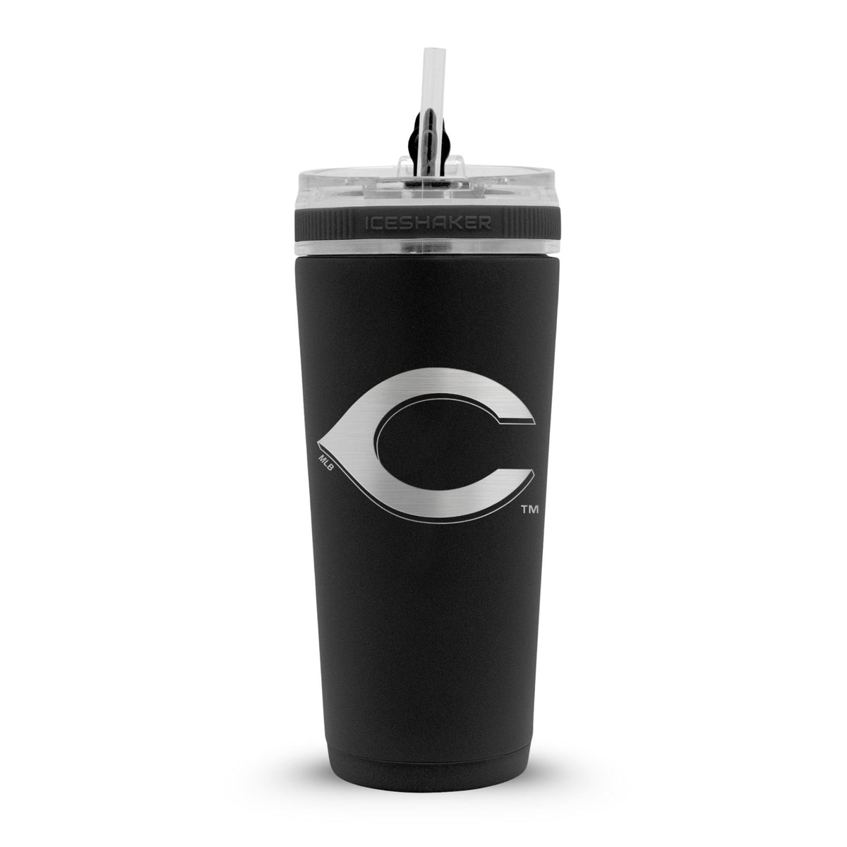 Officially Licensed Cincinnati Reds 26oz Flex Bottle | Ice Shaker 1