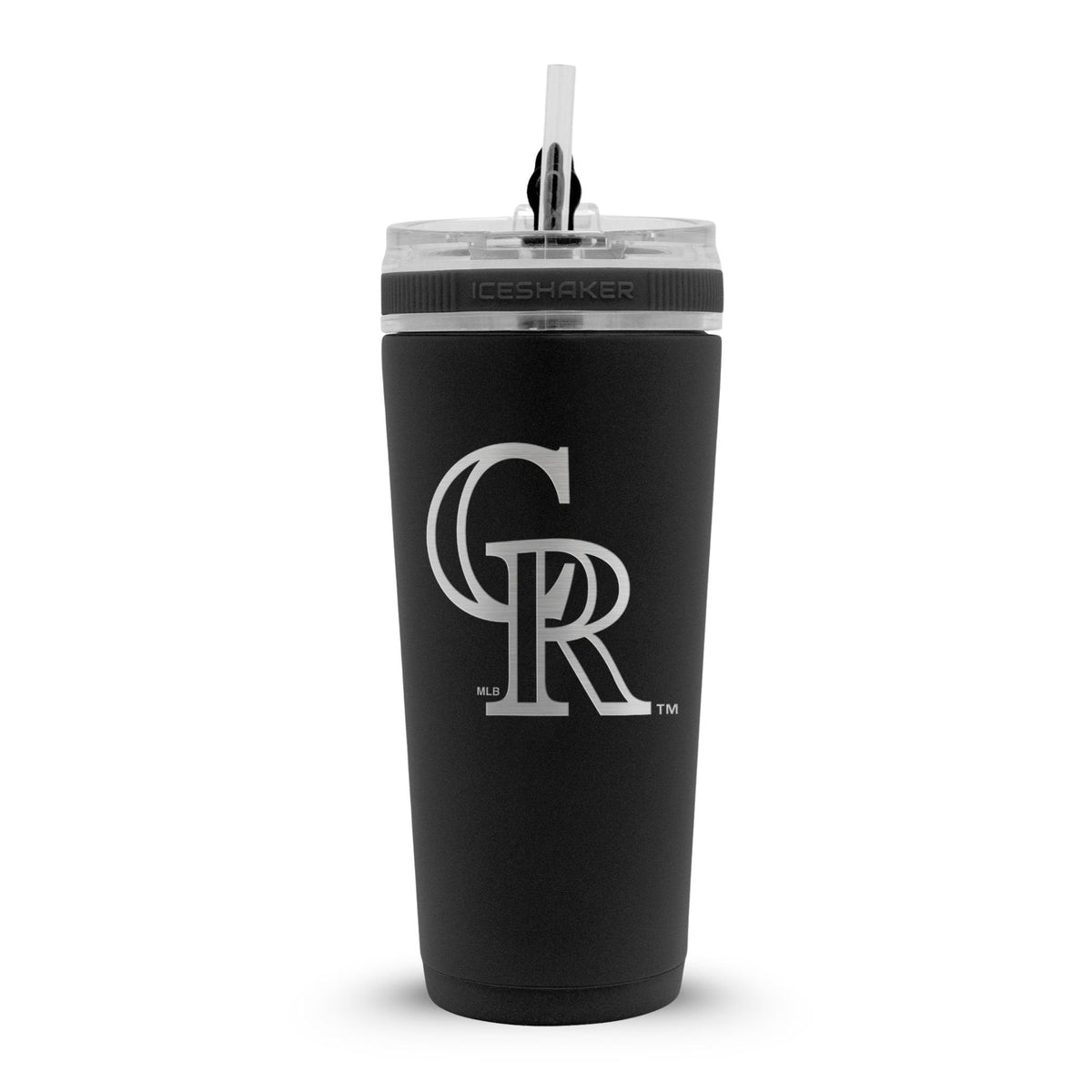 Officially Licensed Colorado Rockies 26oz Flex Bottle | Ice Shaker