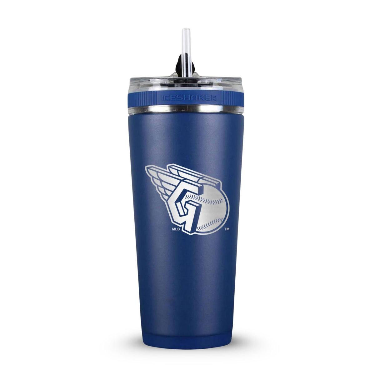 Officially Licensed Cleveland Guardians 26oz Flex Bottle | Ice Shaker 1