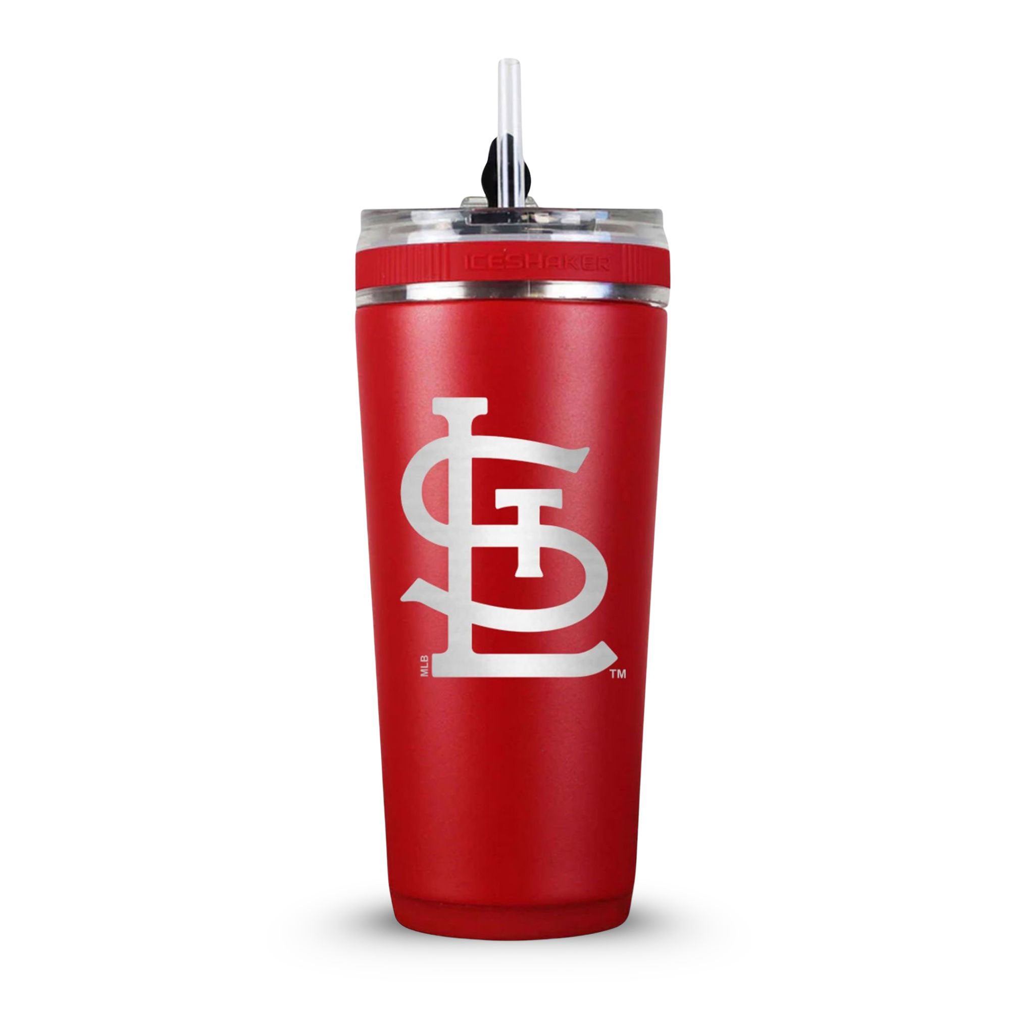 Officially Licensed St. Louis Cardinals 26oz Flex Bottle | Ice Shaker 7