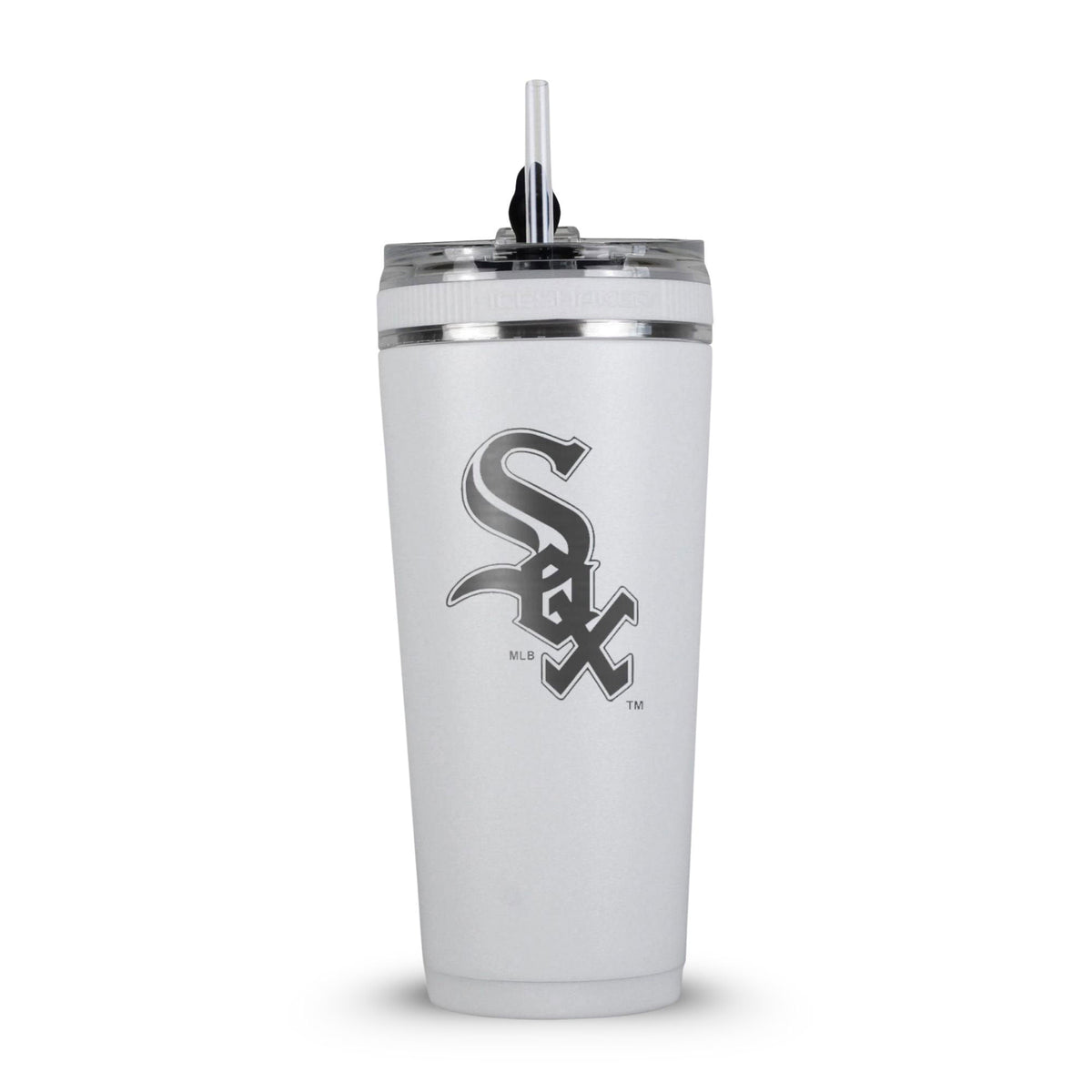 Officially Licensed Chicago White Sox 26oz Flex Bottle | Ice Shaker 7