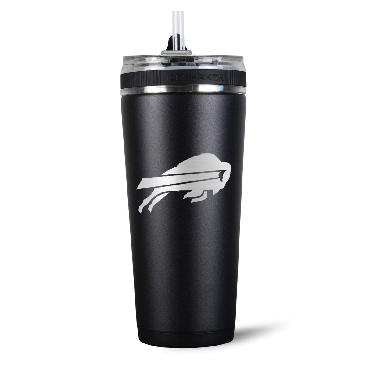 Officially Licensed Buffalo Bills 26oz Flex Bottle | Ice Shaker 7