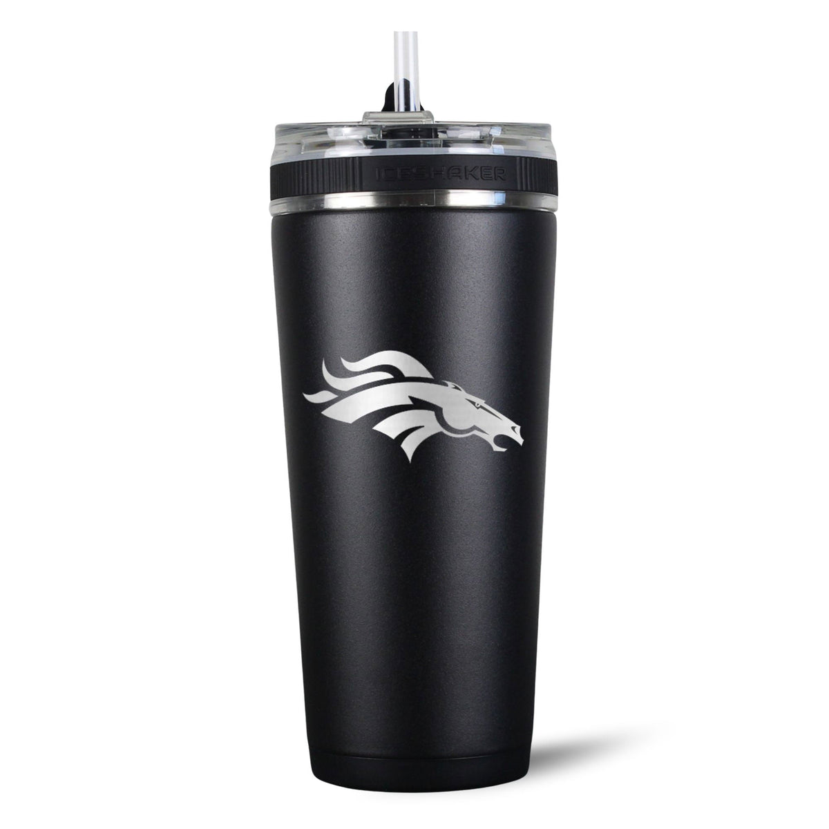 Officially Licensed Denver Broncos 26oz Flex Bottle | Ice Shaker 1