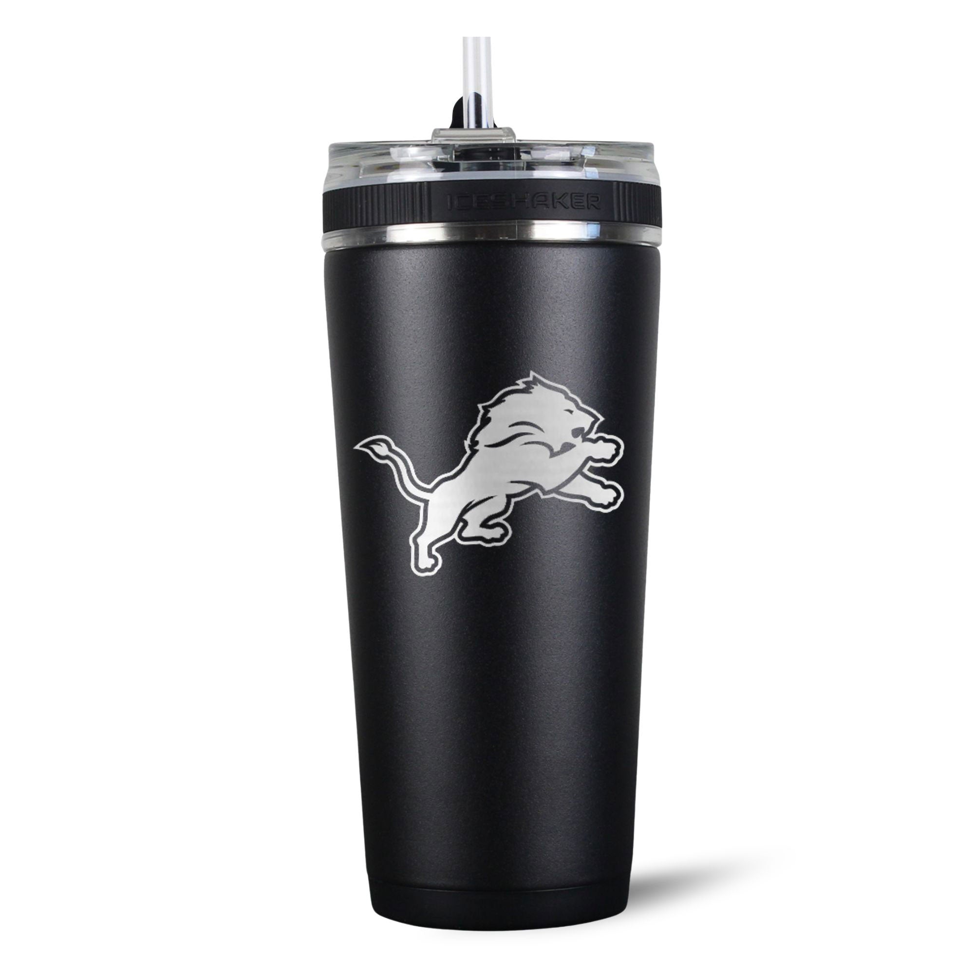 Officially Licensed Detroit Lions 26oz Flex Bottle | Ice Shaker 1