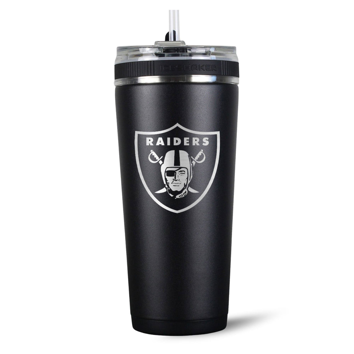 Officially Licensed Las Vegas Raiders 26oz Flex Bottle | Ice Shaker 1