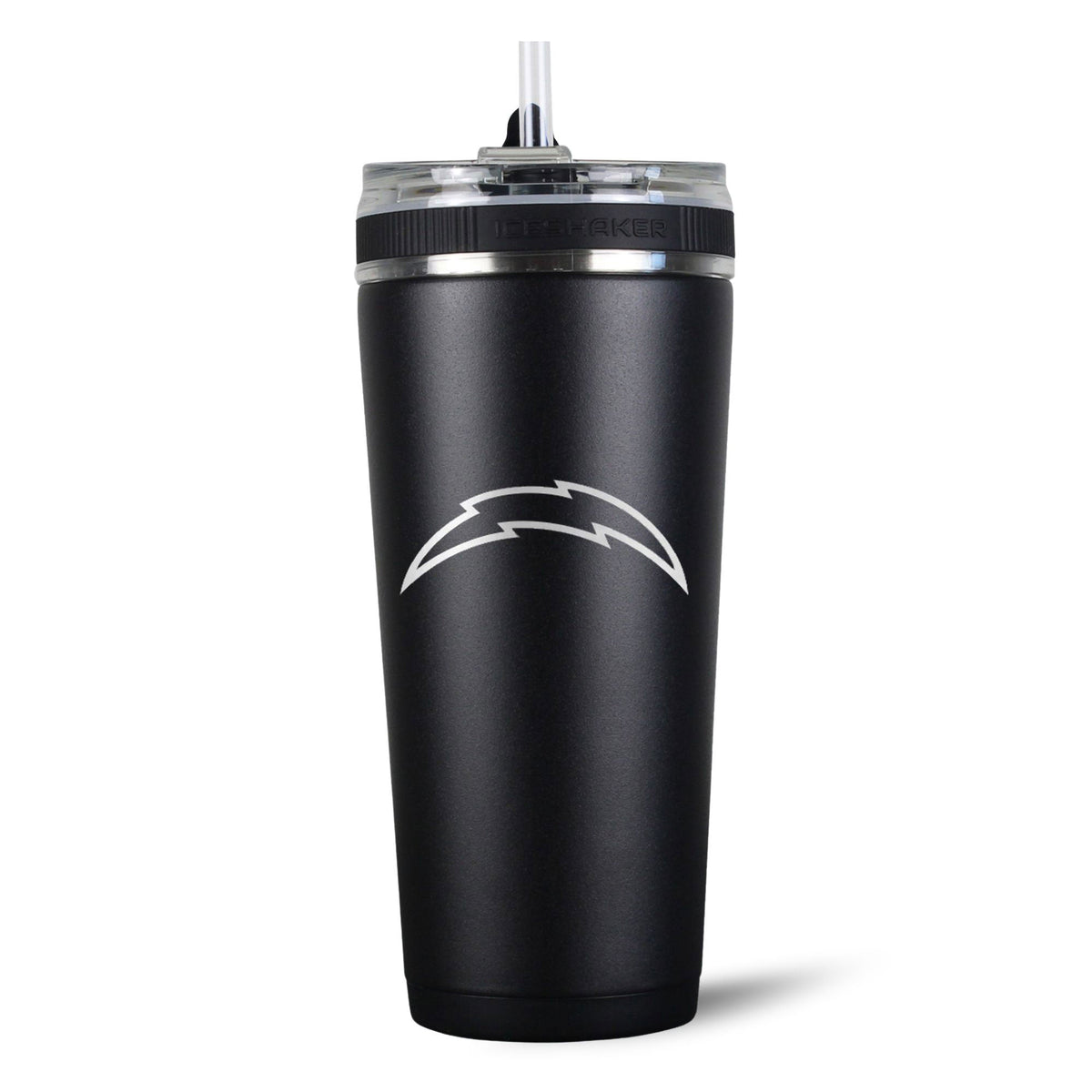 Officially Licensed Los Angeles Chargers 26oz Flex Bottle | Ice Shaker 1