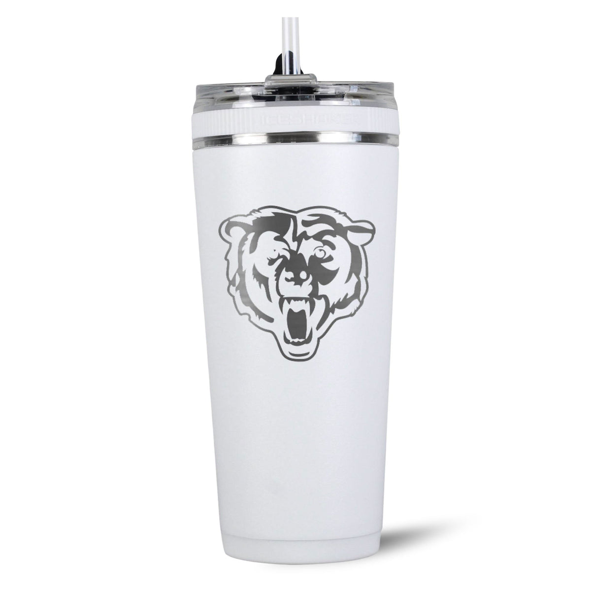 Officially Licensed Chicago Bears 26oz Flex Bottle | Ice Shaker 13