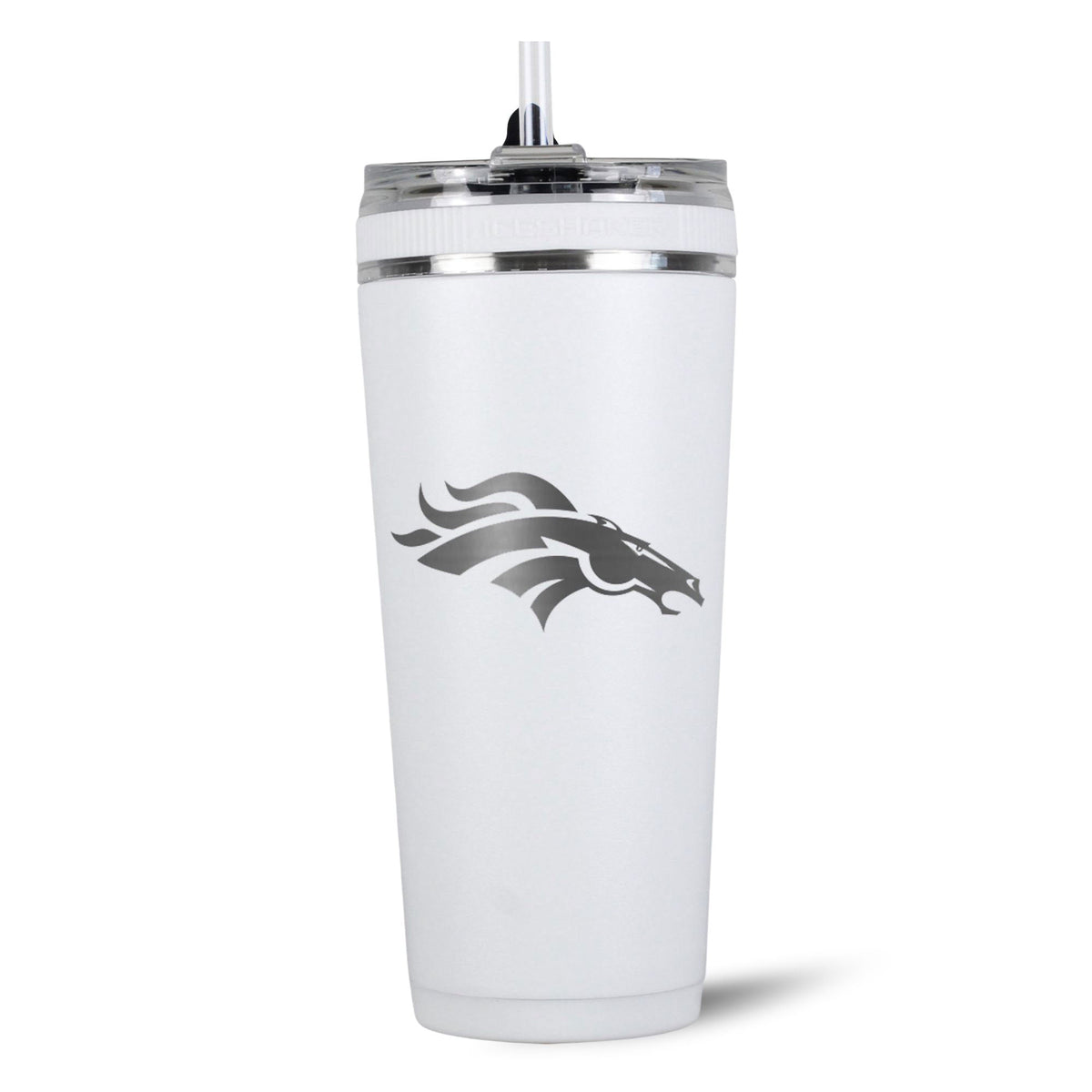 Officially Licensed Denver Broncos 26oz Flex Bottle | Ice Shaker 7