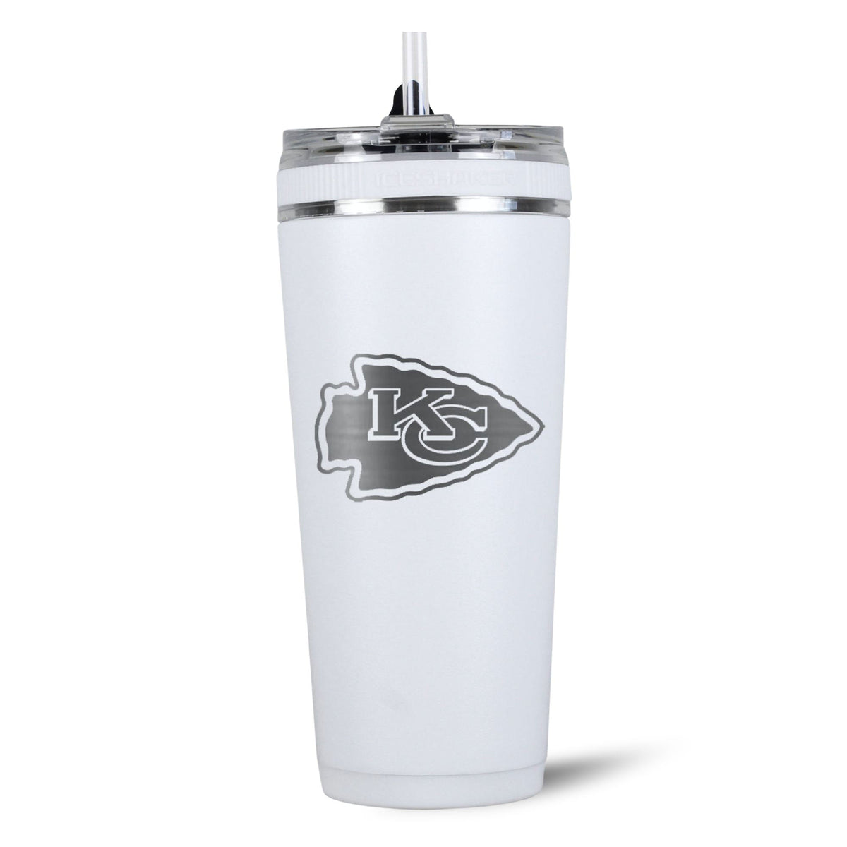 Officially Licensed Kansas City Chiefs 26oz Flex Bottle | Ice Shaker 3