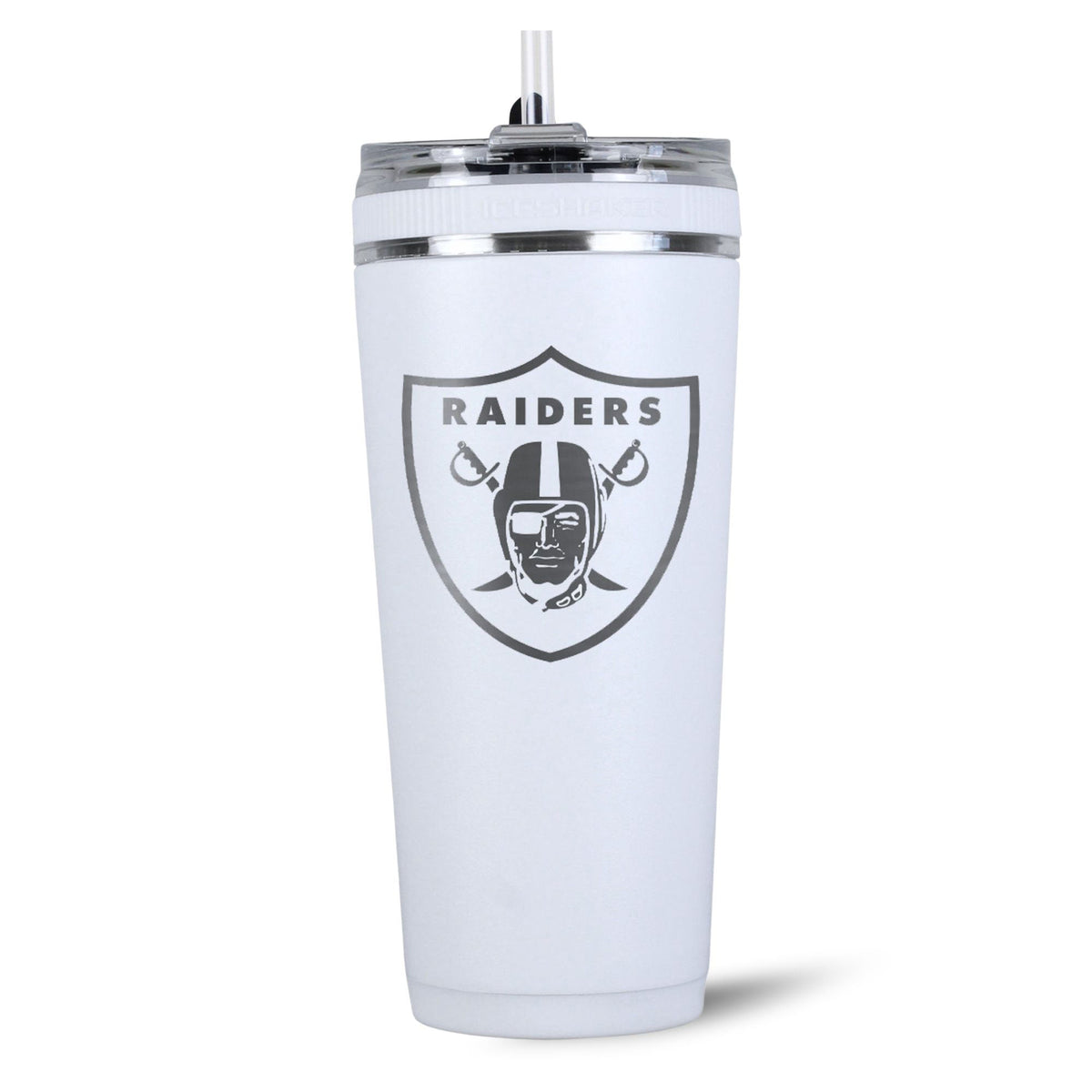 Officially Licensed Las Vegas Raiders 26oz Flex Bottle | Ice Shaker 2