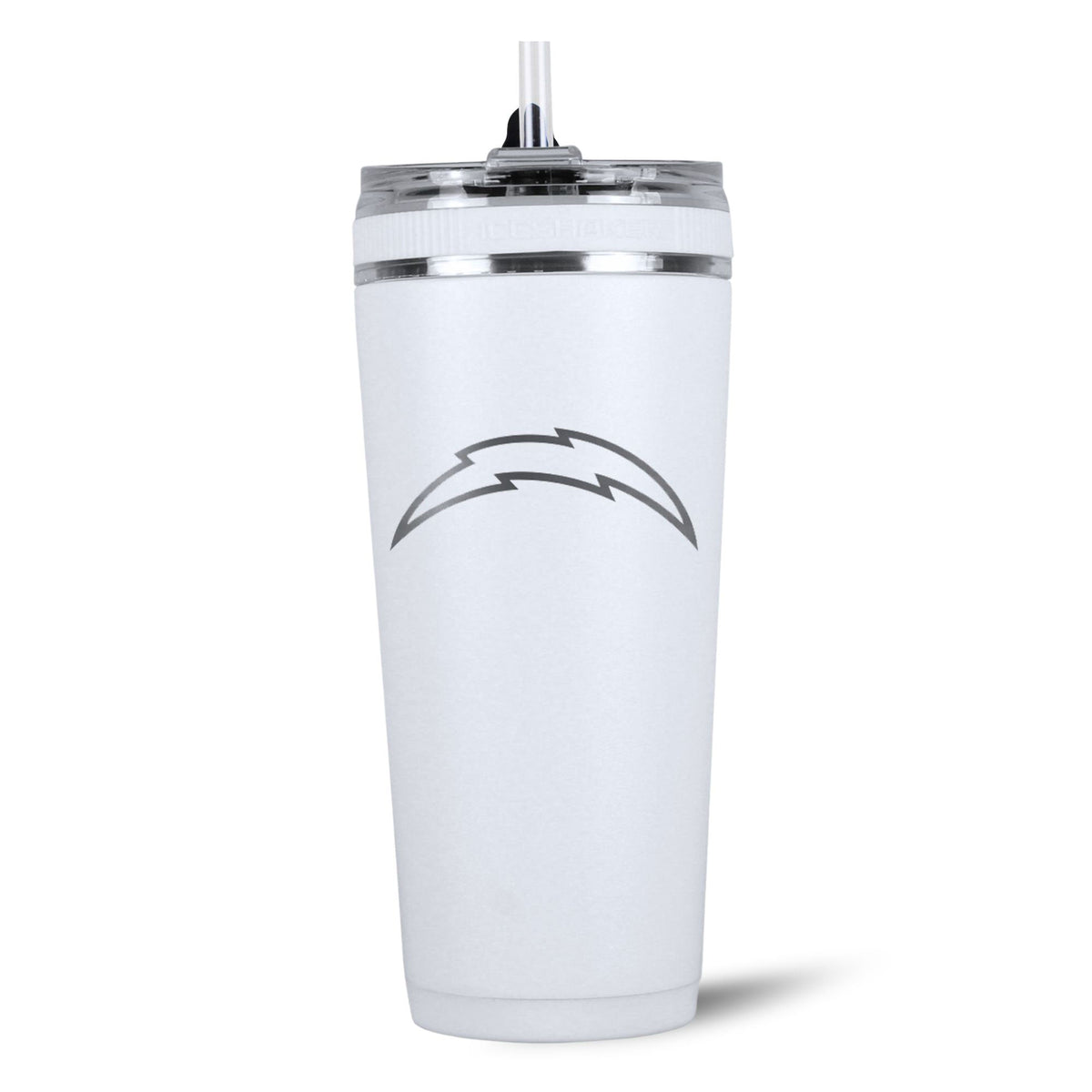 Officially Licensed Los Angeles Chargers 26oz Flex Bottle | Ice Shaker 2