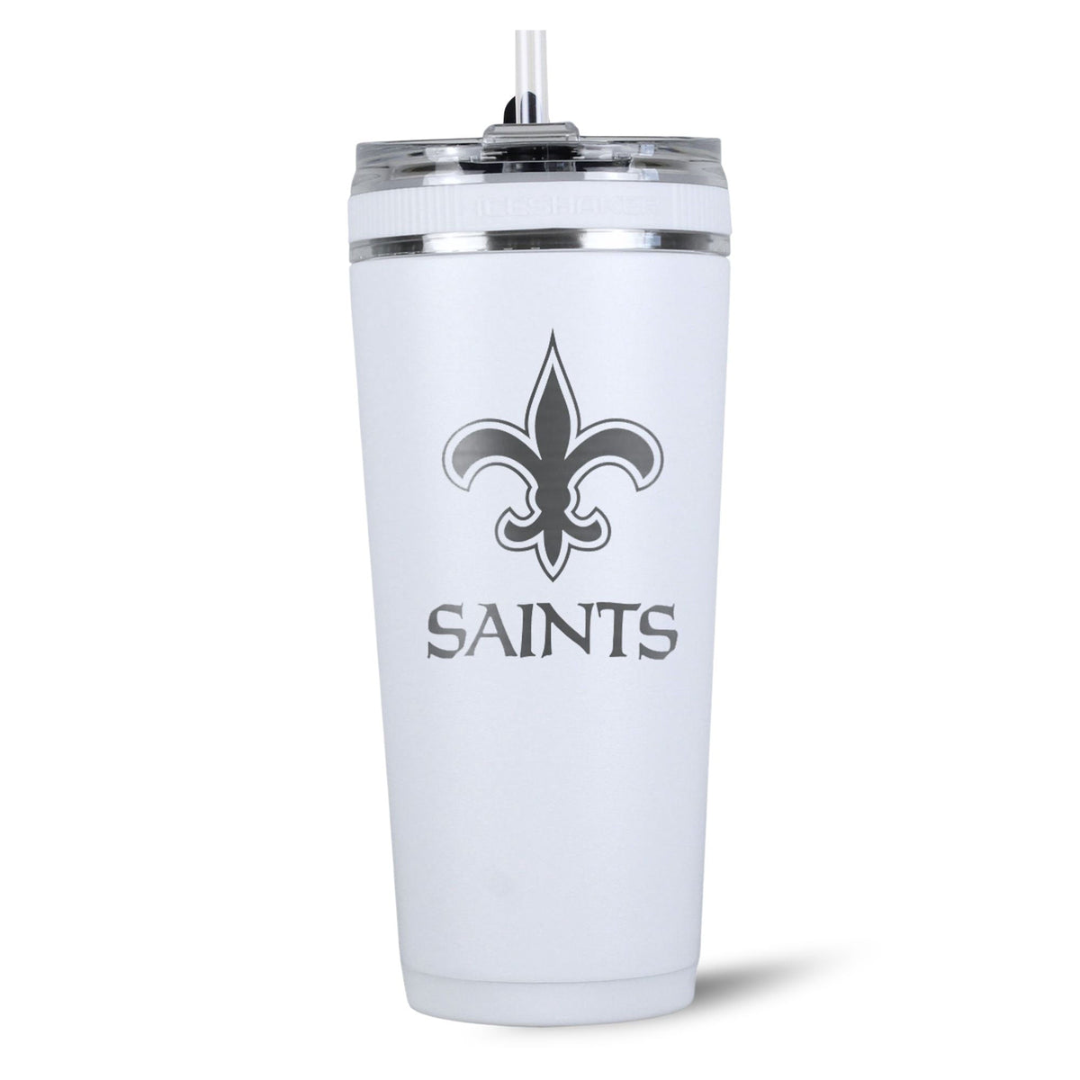 Officially Licensed New Orleans Saints 26oz Flex Bottle | Ice Shaker 2