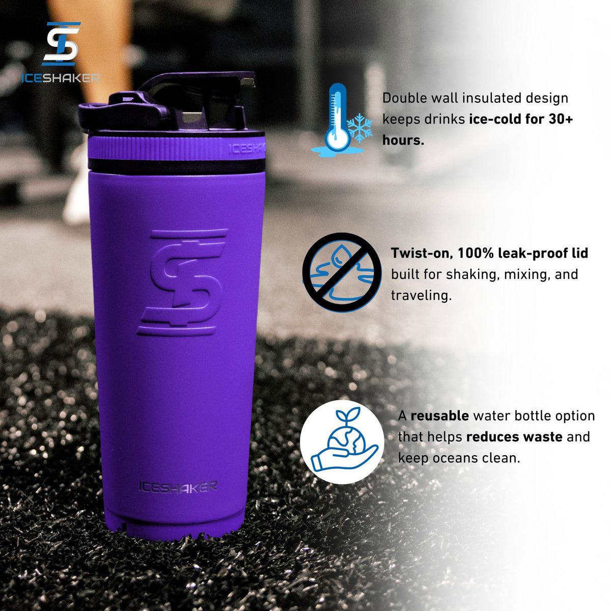 Officially Licensed Colorado Rockies 26oz Ice Shaker 3