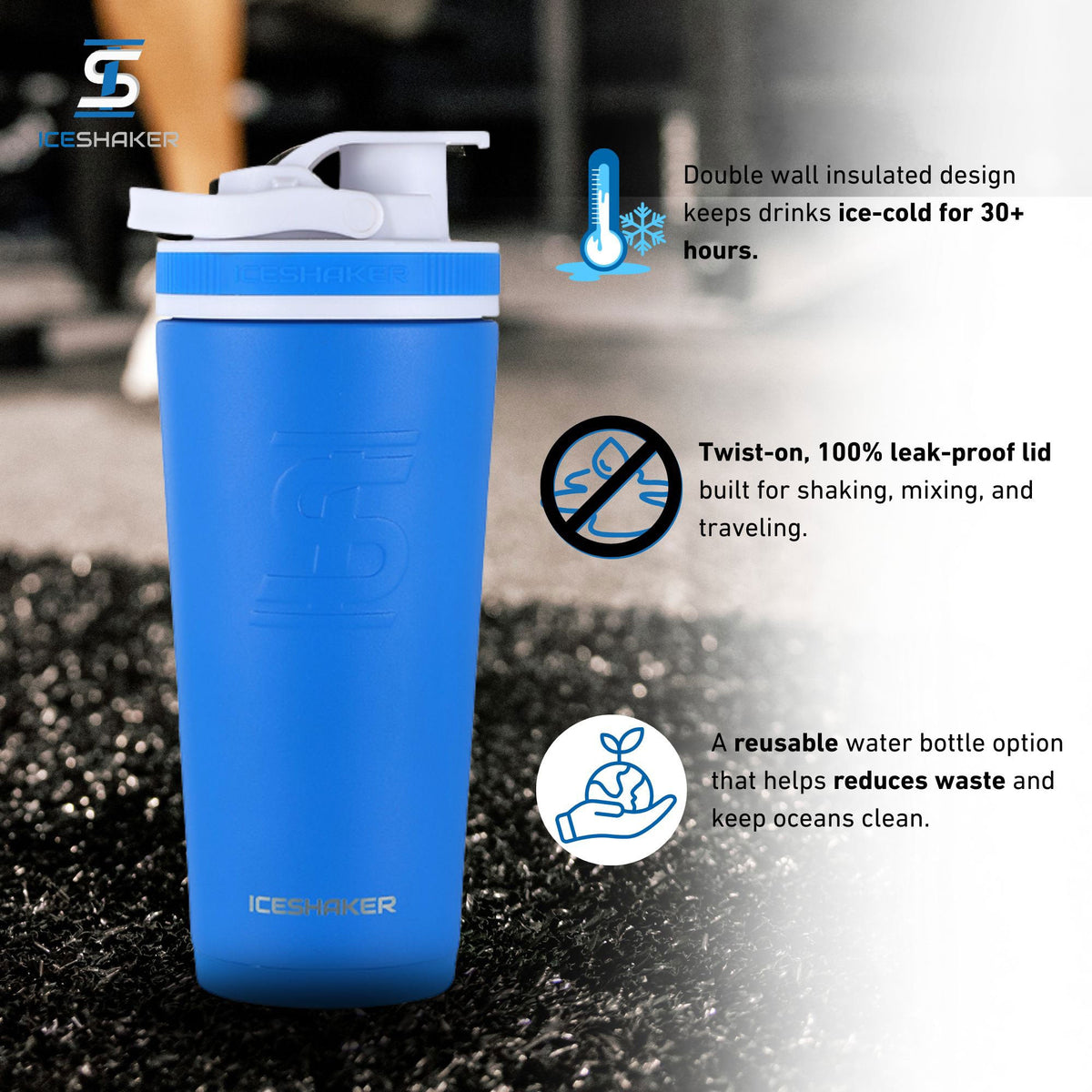 Officially Licensed Kansas City Royals 26oz Ice Shaker 3