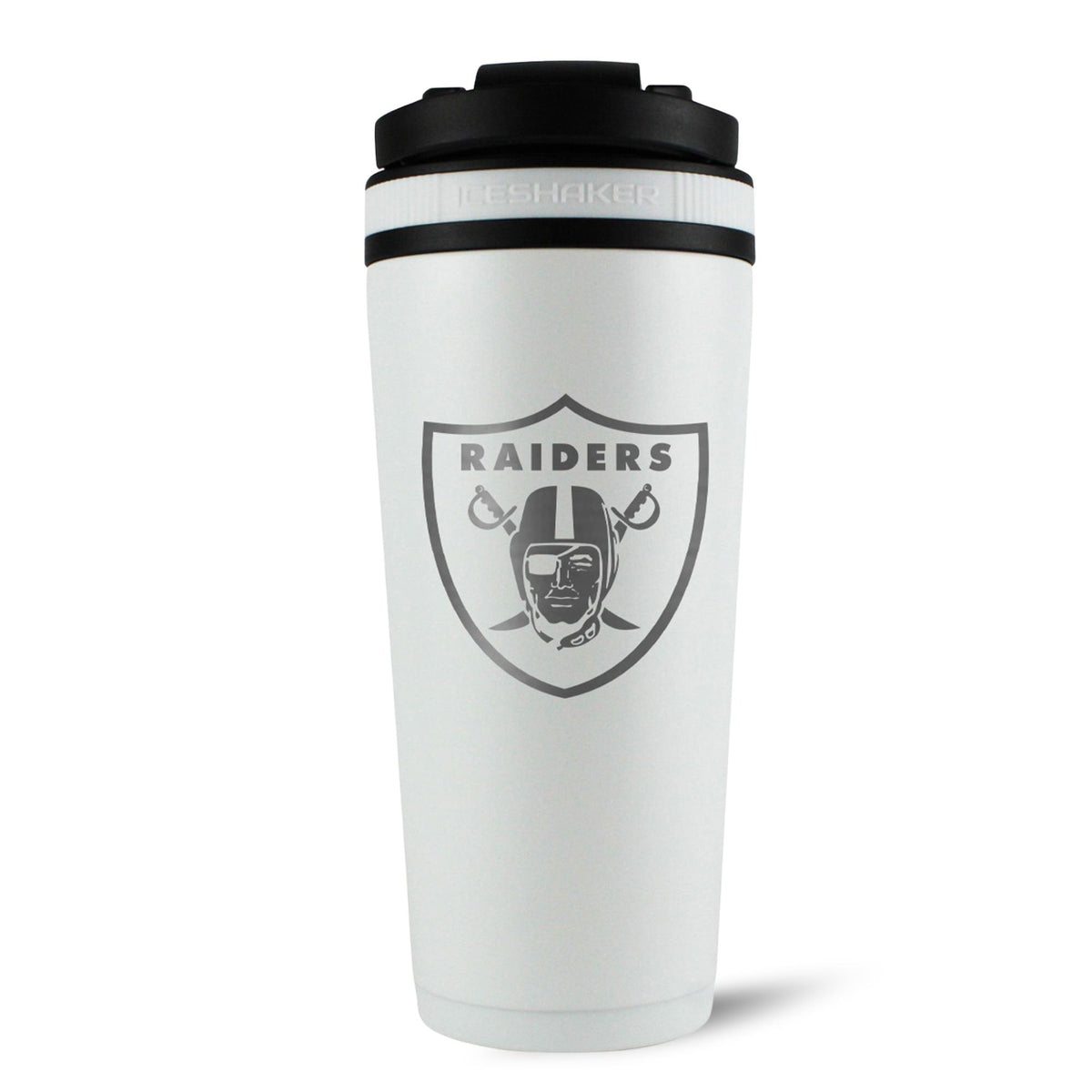 Officially Licensed Las Vegas Raiders 26oz Ice Shaker 8