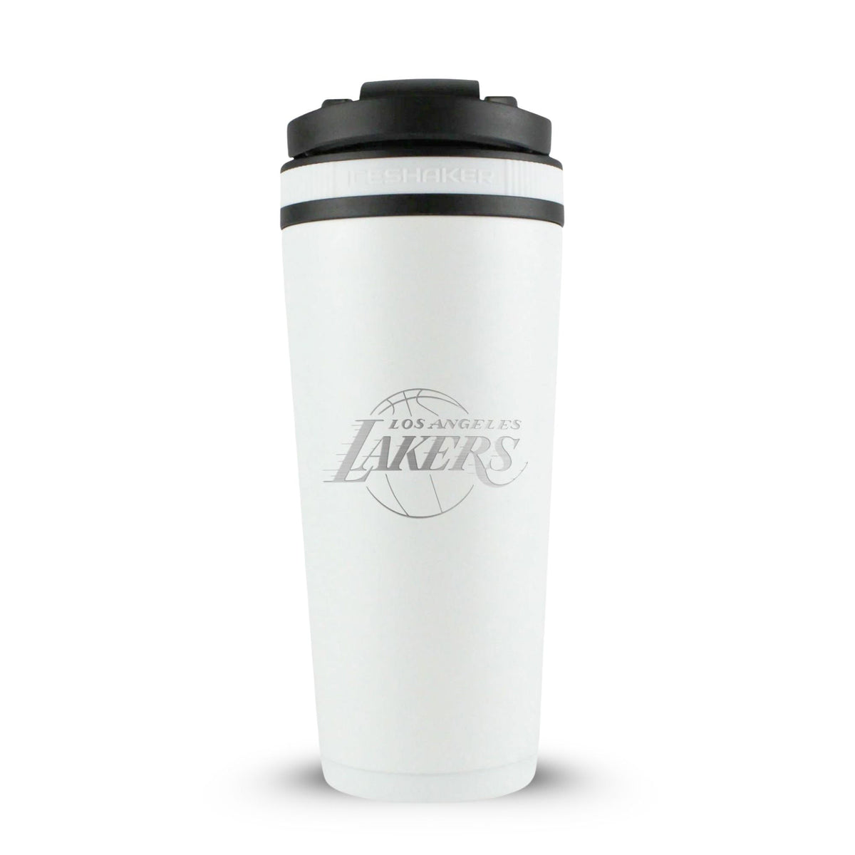 Officially Licensed Los Angeles Lakers 26oz Ice Shaker - White 1