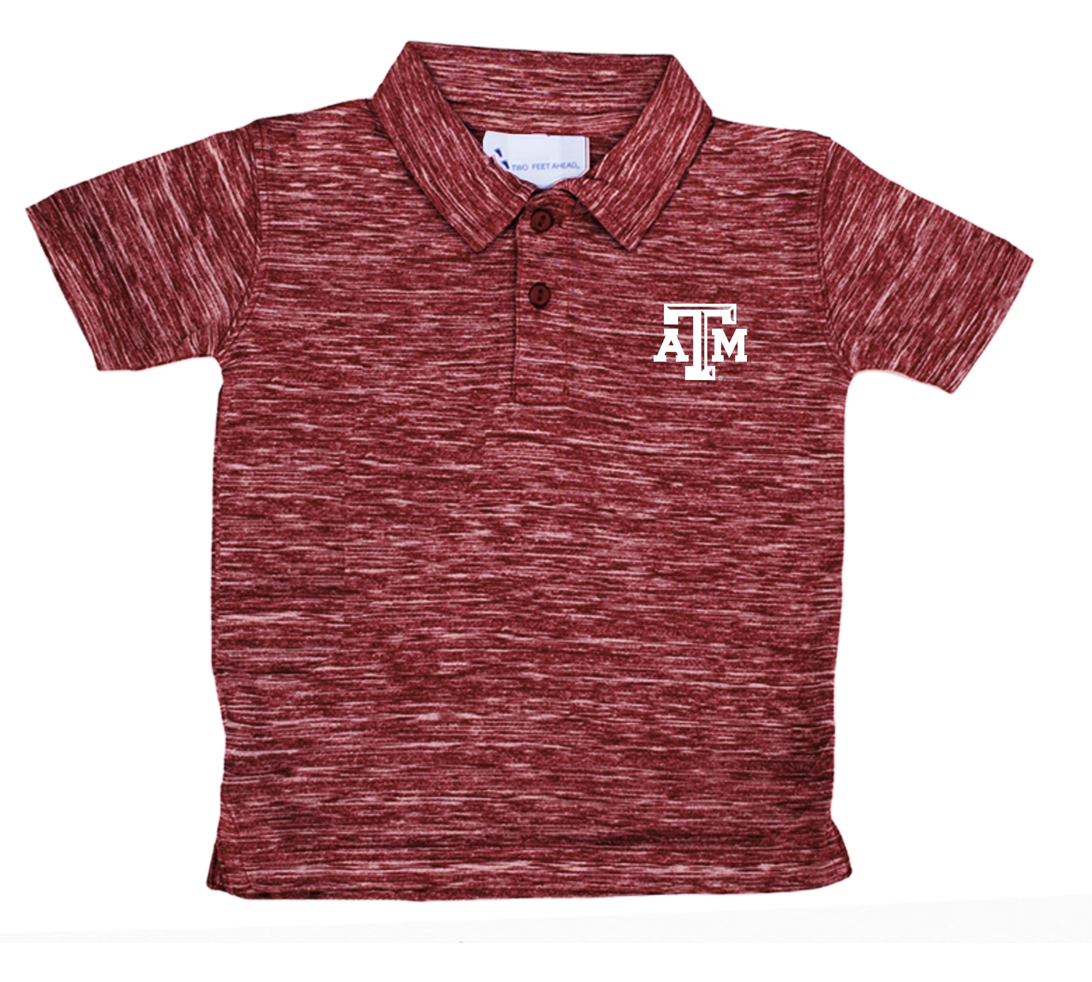 TEXAS A&M SPACE DYE GOLF POLO